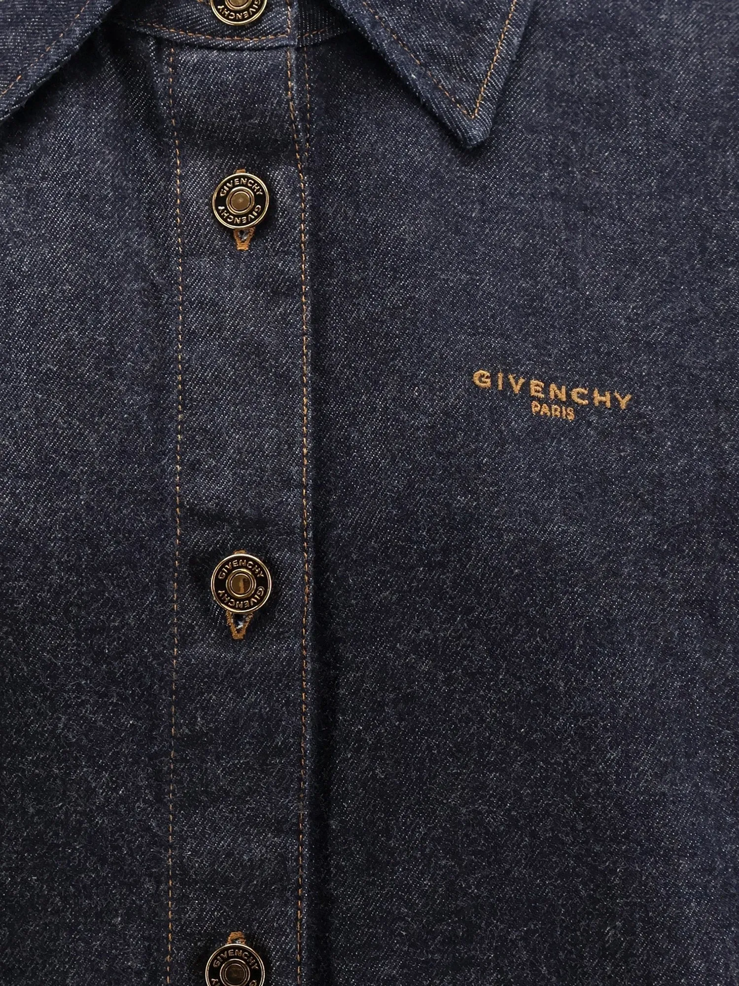 Givenchy Long denim shirt sold by Siebentaschen product image thumbnail 3