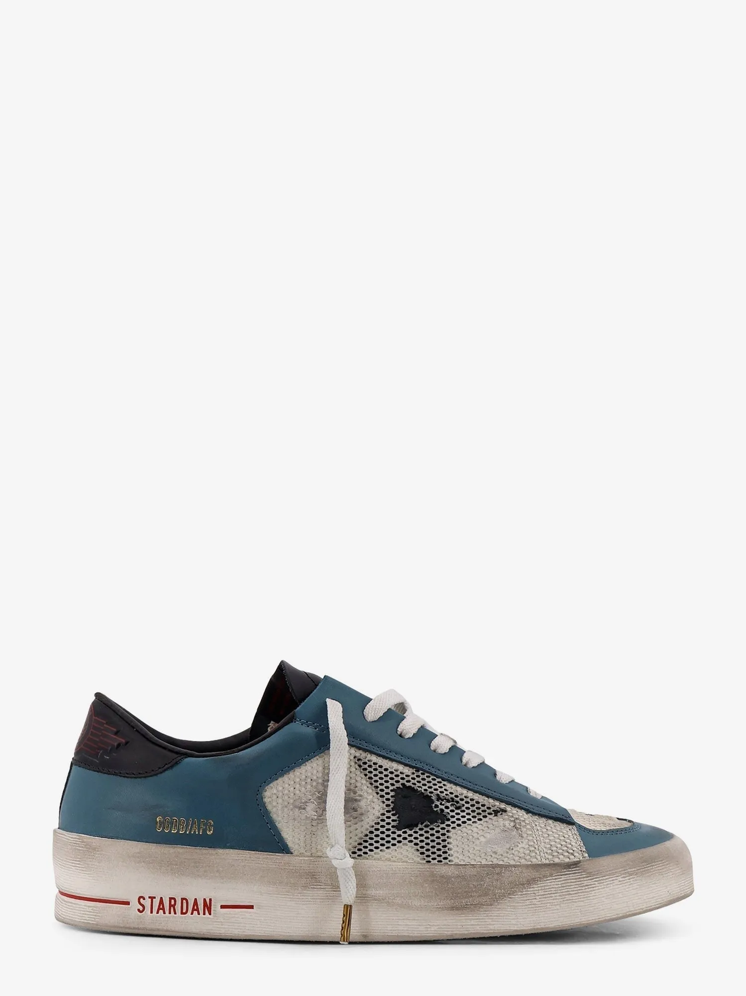 Golden Goose Deluxe Brand Stardan Under Net Star low-top leather sneakers sold by Siebentaschen