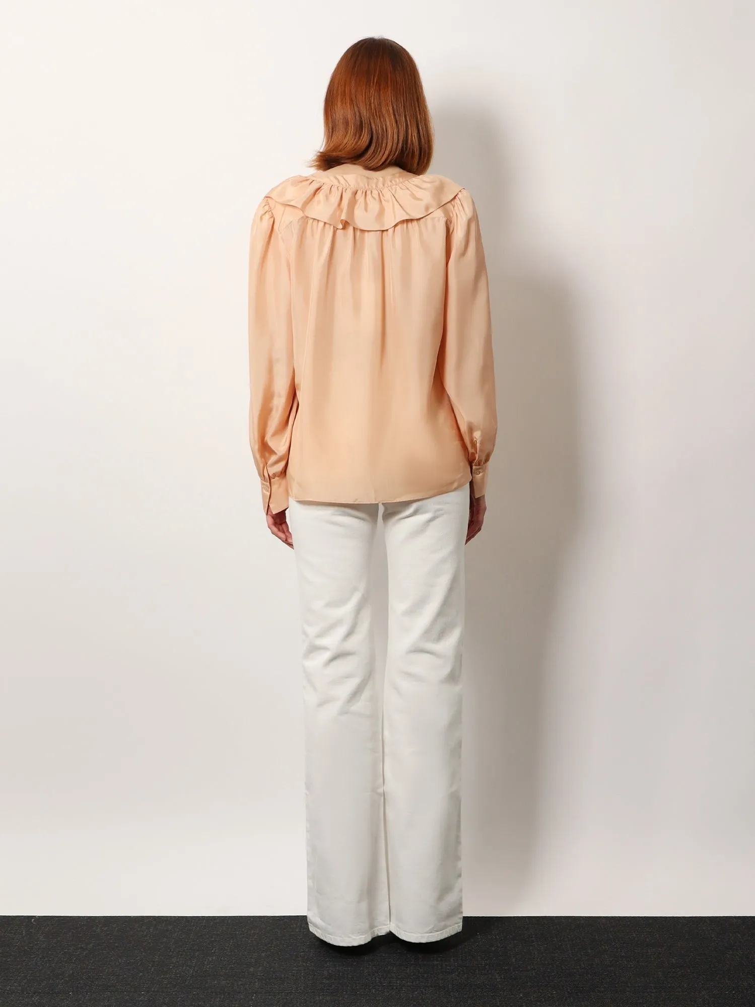 CHLOE' Silk shirt with rouches sold by Siebentaschen product image thumbnail 3