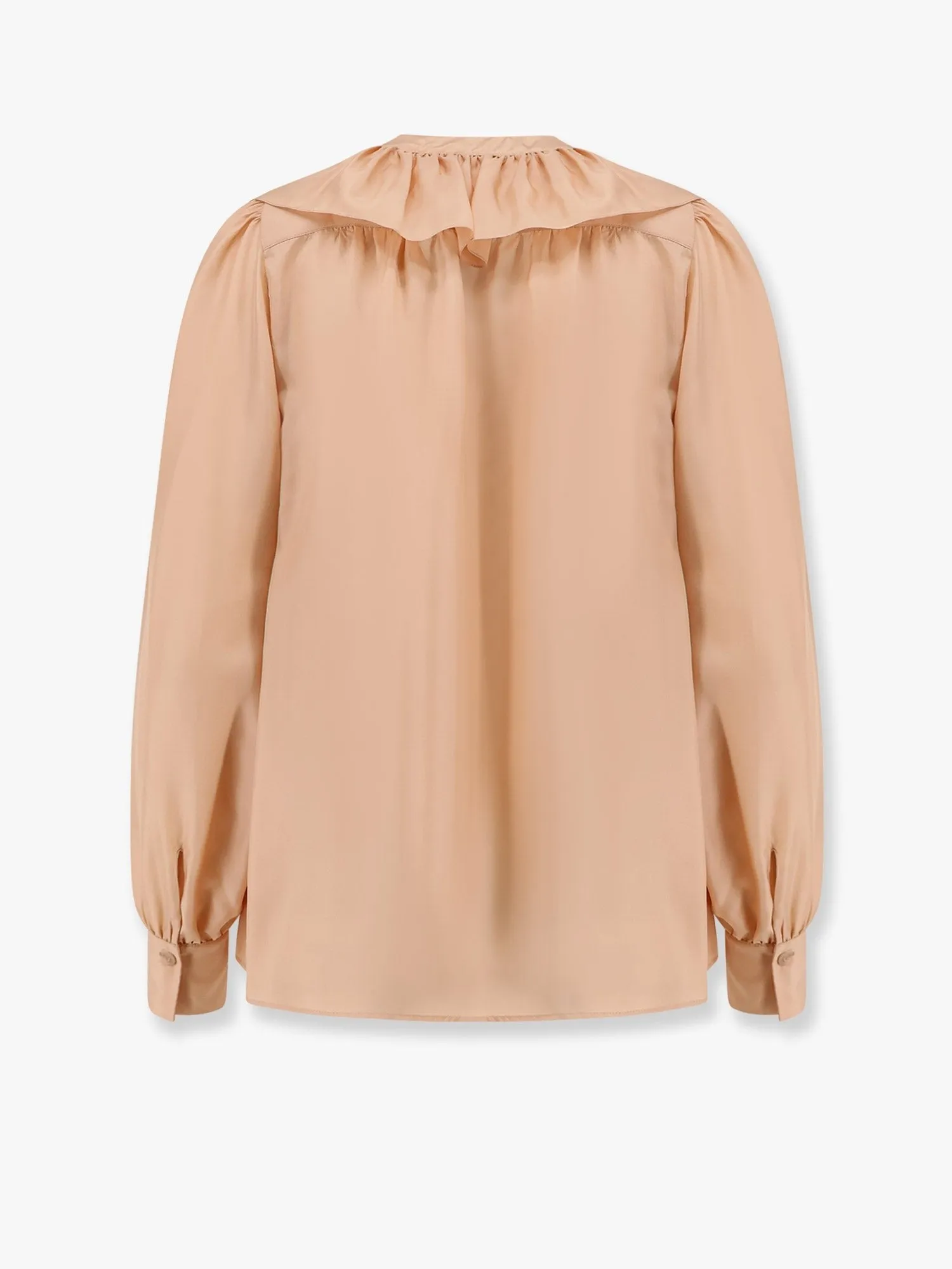 CHLOE' Silk shirt with rouches sold by Siebentaschen product image thumbnail 4