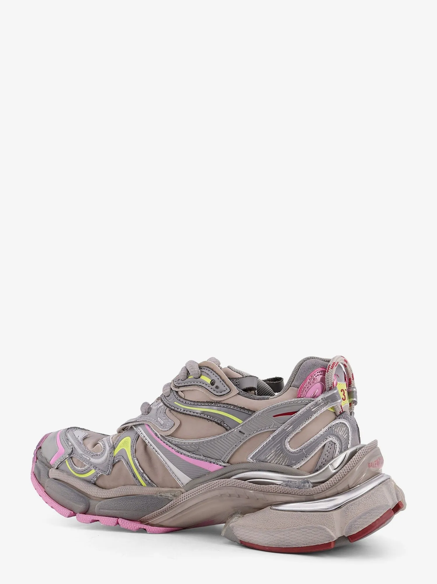 Balenciaga Runner 2 nylon low-top sneakers with leather inserts sold by Siebentaschen product image thumbnail 3