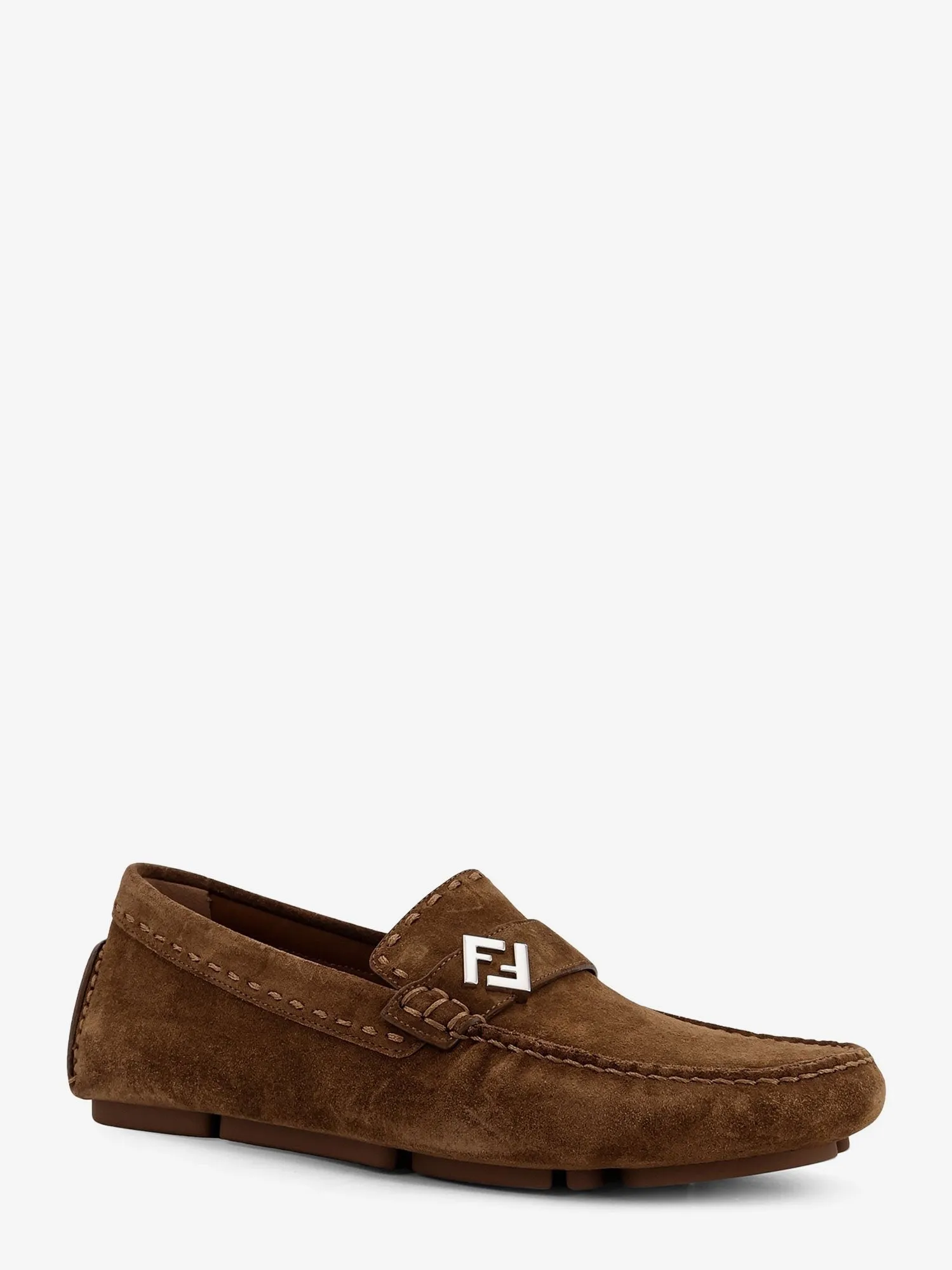 Fendi Driver Crosta suede loafers sold by Siebentaschen product image thumbnail 2