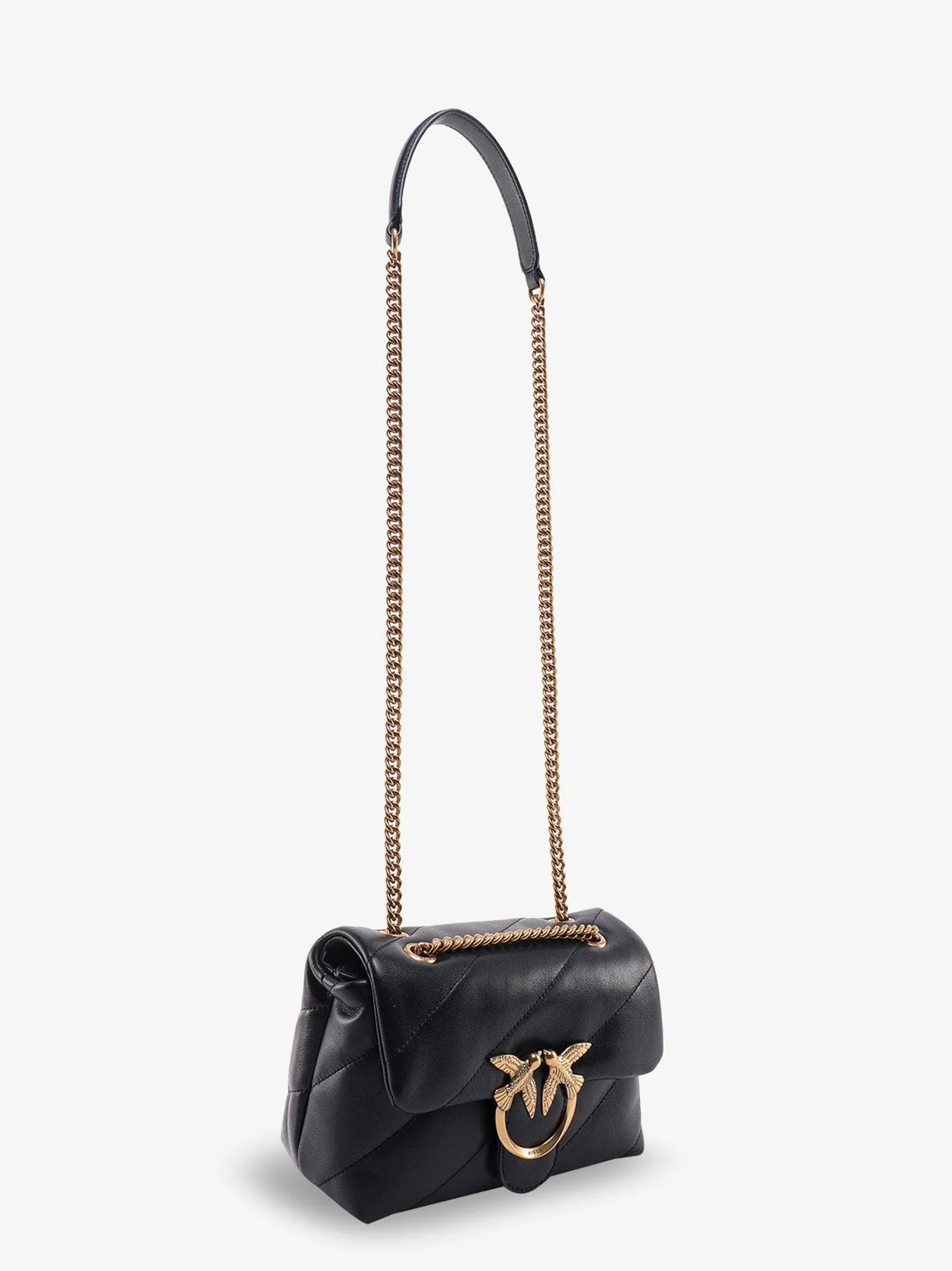 Pinko Love Puff Mini matelassé leather shoulder bag sold by Siebentaschen product image thumbnail 3
