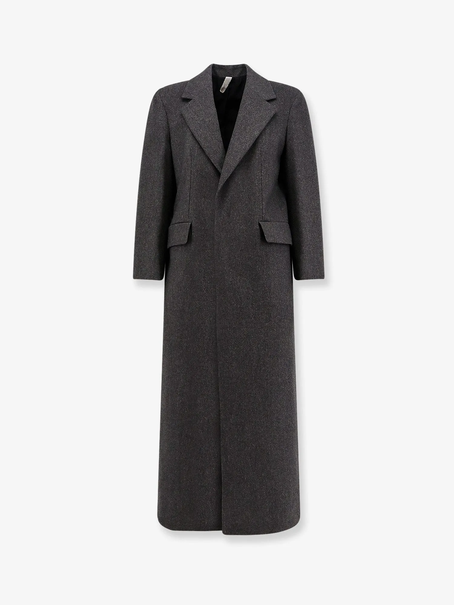 Hevo Trinitapoli wool blend coat sold by Siebentaschen