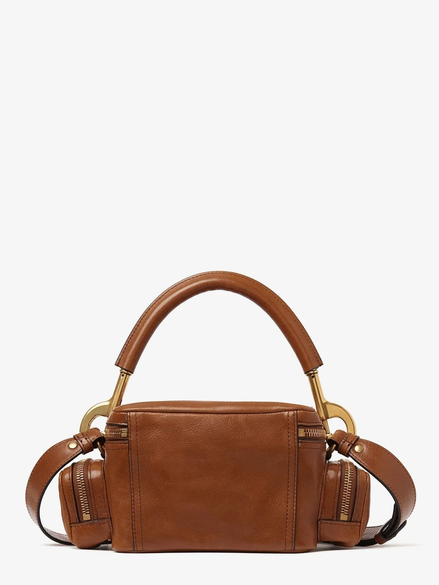 CHLOE' Small double carry leather bag with multipocket detail sold by Siebentaschen product image thumbnail 3
