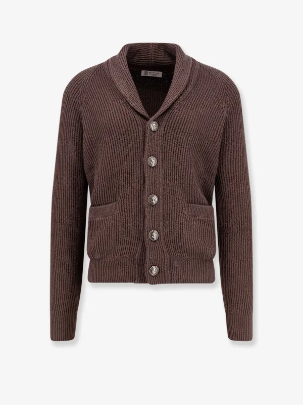 Brunello Cucinelli Cotton cardigan sold by Siebentaschen