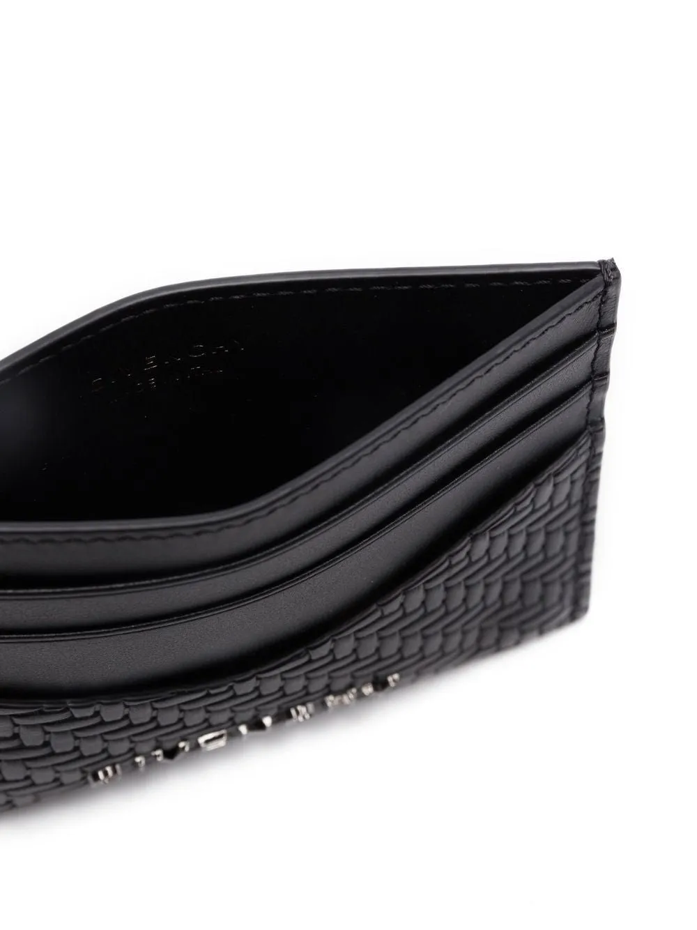Givenchy logo-plaque detail card holder sold by Siebentaschen product image thumbnail 3