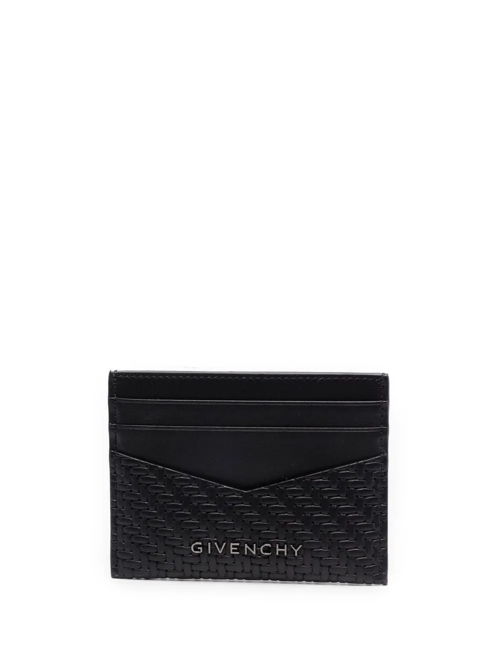 Givenchy logo-plaque detail card holder sold by Siebentaschen