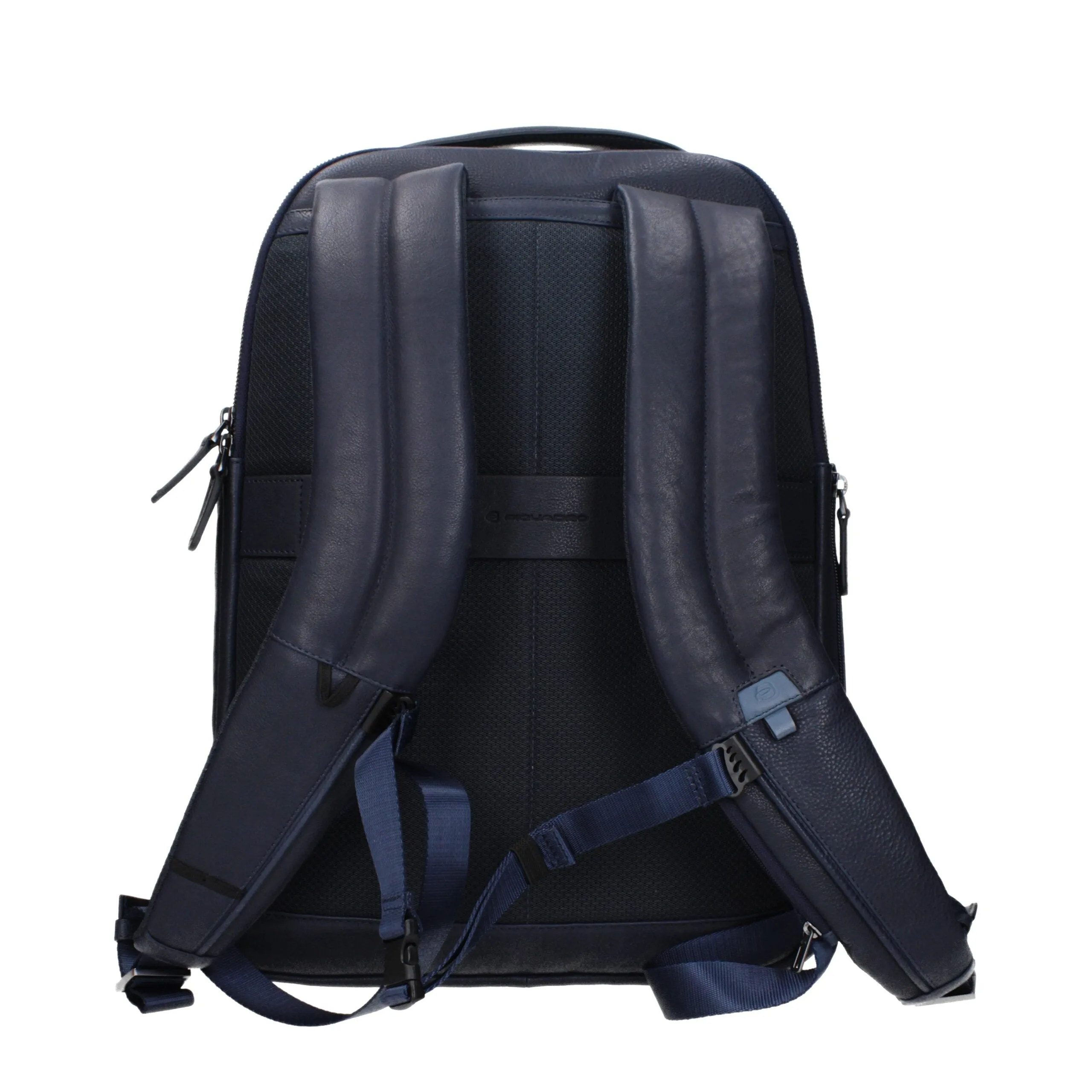 Piquadro Blue Leather Backpack sold by Siebentaschen product image thumbnail 3