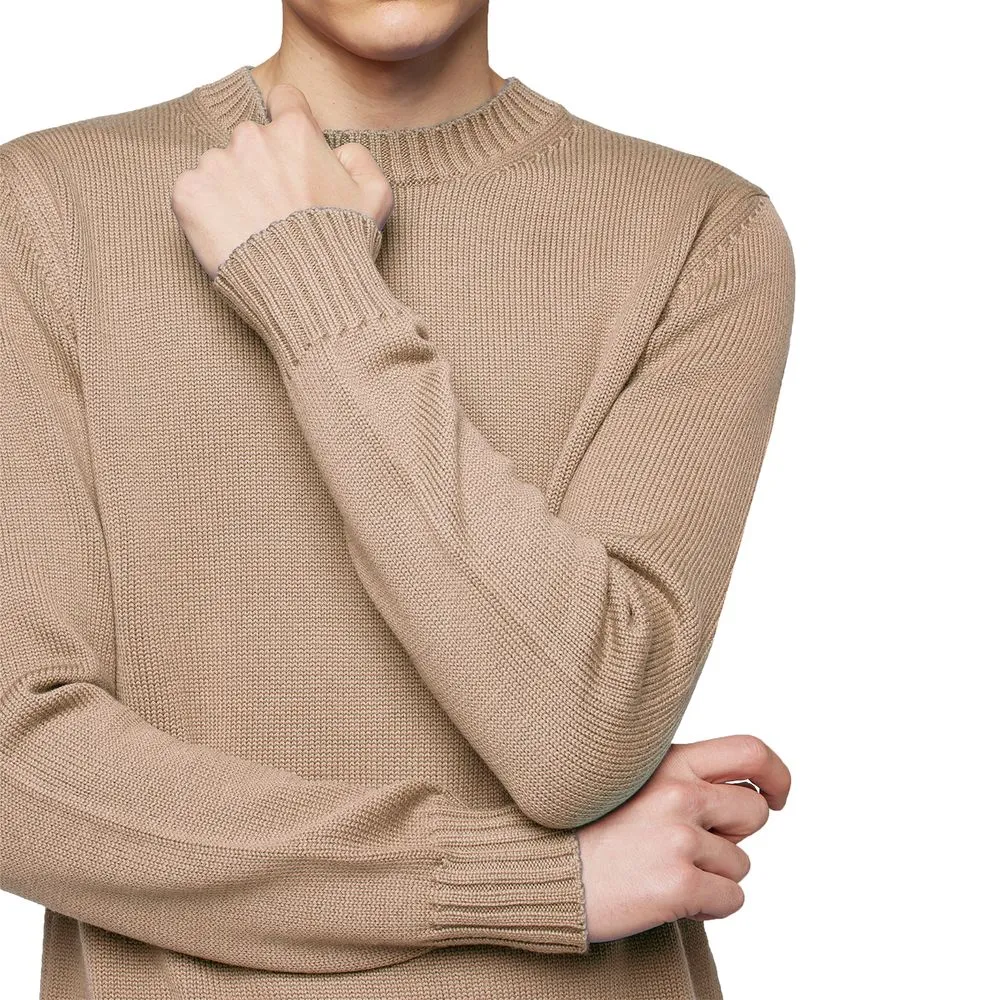 Alpha Studio Brown Cashmere Sweater sold by Siebentaschen product image thumbnail 4