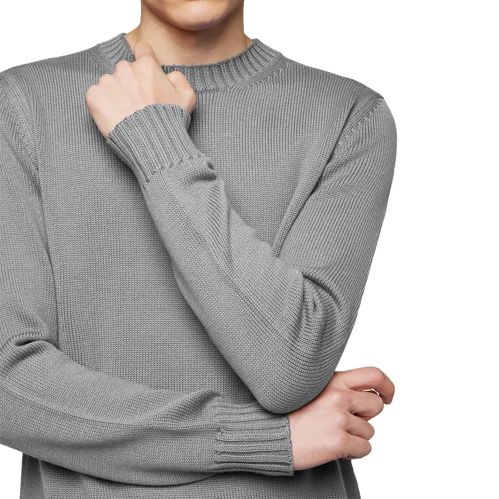 Alpha Studio Gray Cashmere Sweater sold by Siebentaschen product image thumbnail 4