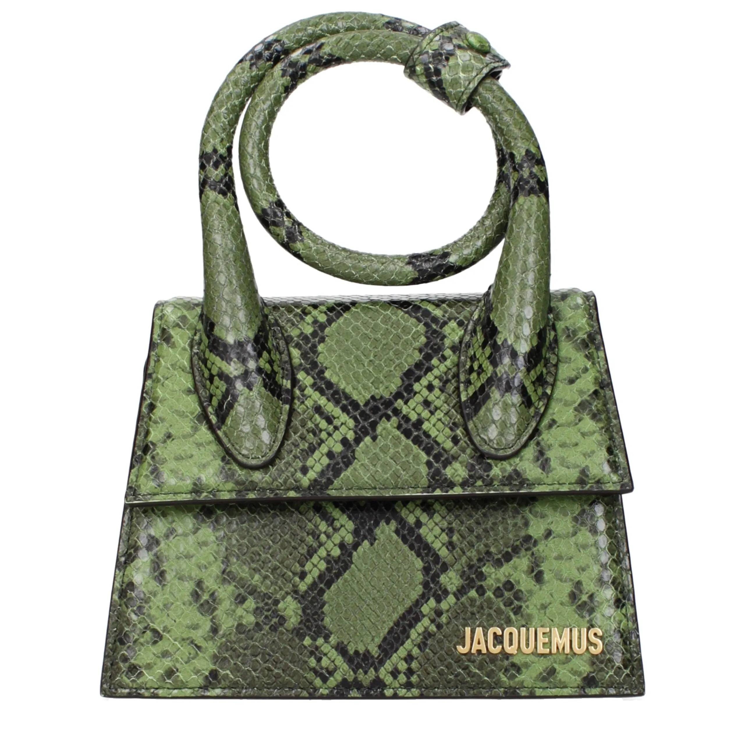 Jacquemus Green Leather Handbag sold by Siebentaschen