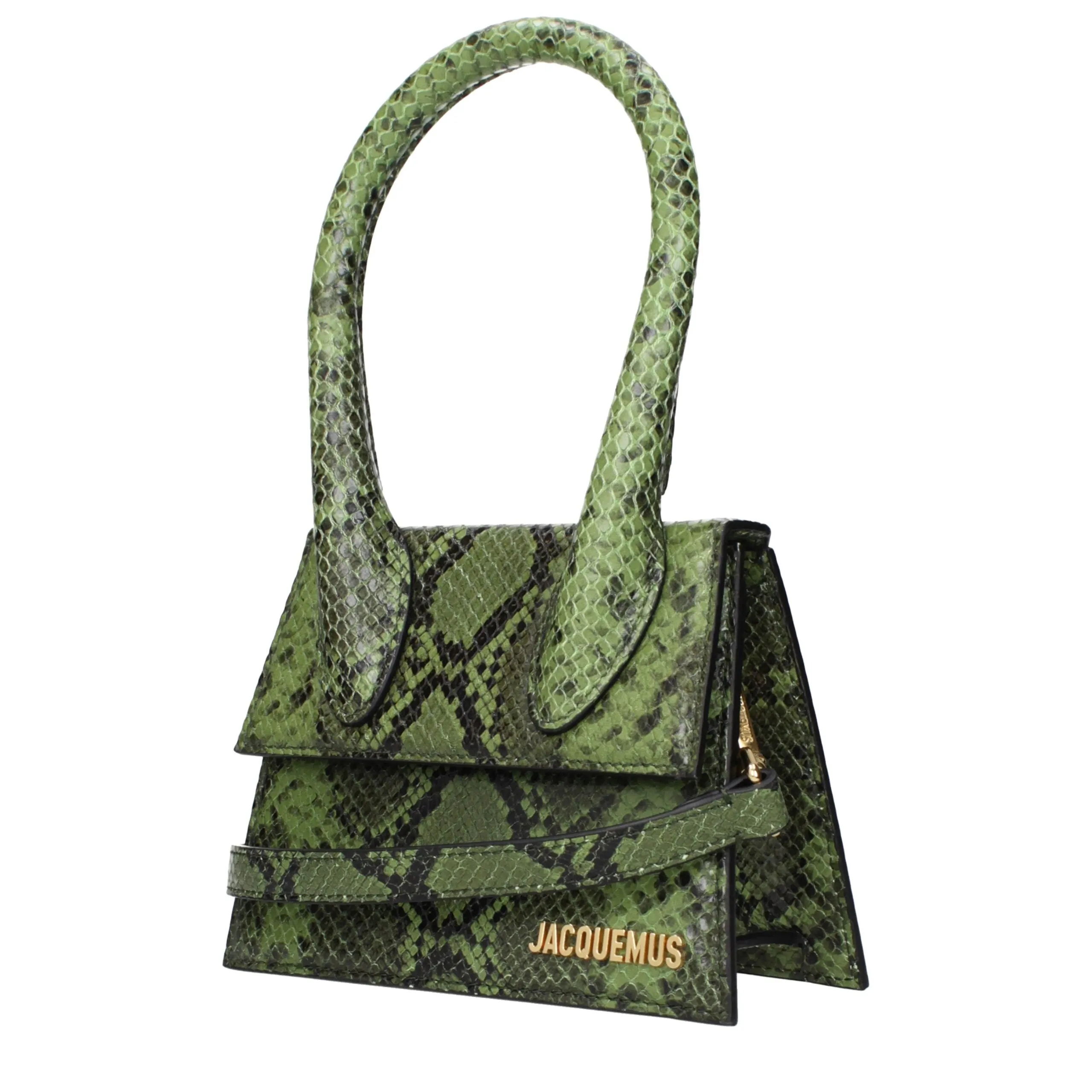 Jacquemus Green Leather Handbag sold by Siebentaschen product image thumbnail 2