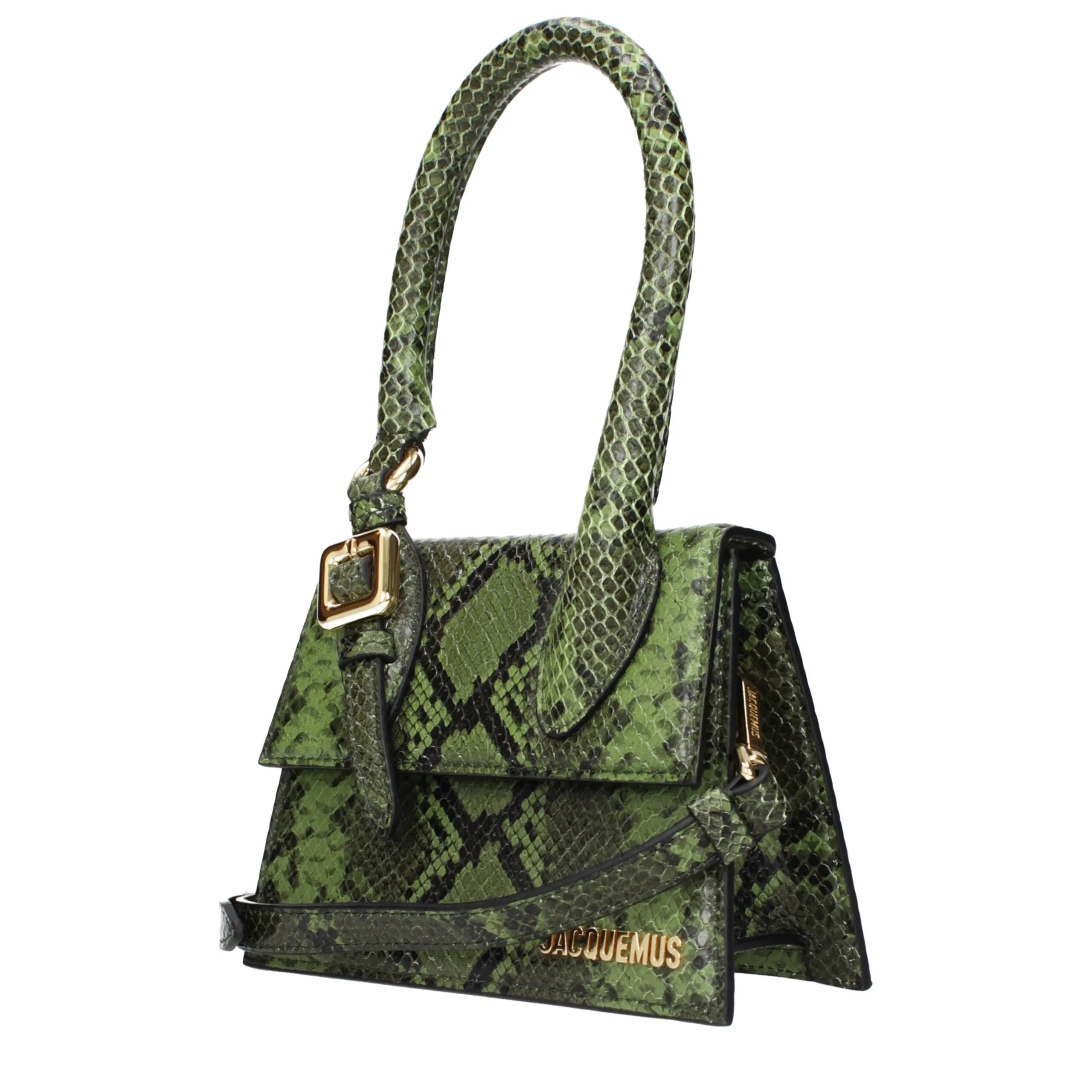 Jacquemus Green Leather Handbag sold by Siebentaschen product image thumbnail 2