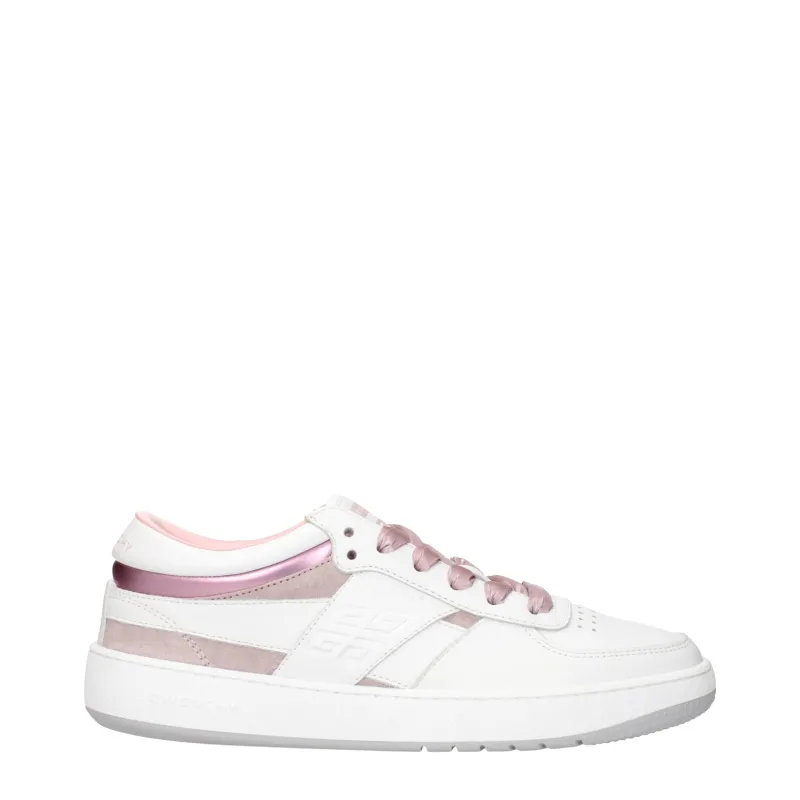Givenchy White Leather Low Top Sneakers sold by Siebentaschen