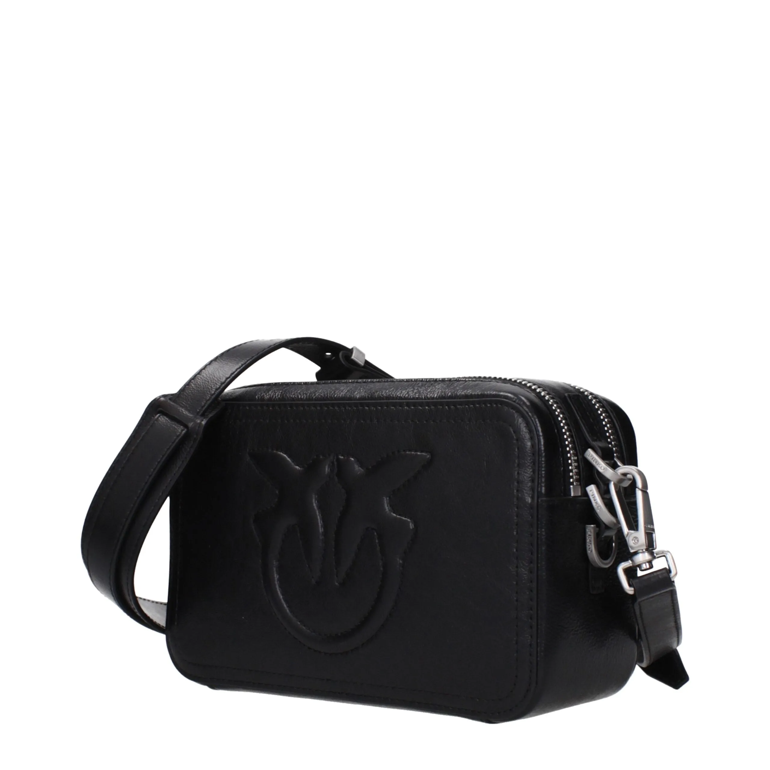 PINKO Black Leather Crossbody Bag sold by Siebentaschen product image thumbnail 2