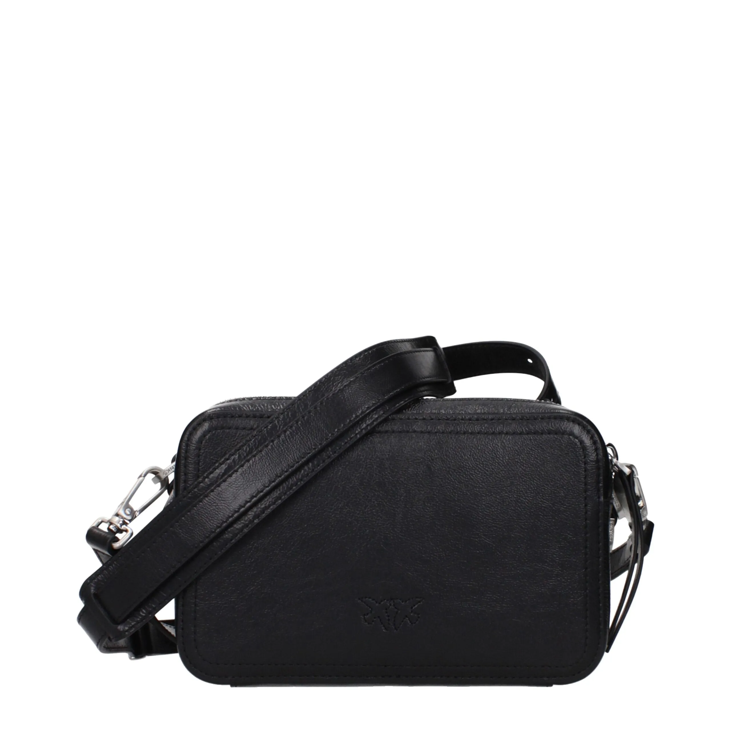 PINKO Black Leather Crossbody Bag sold by Siebentaschen product image thumbnail 3