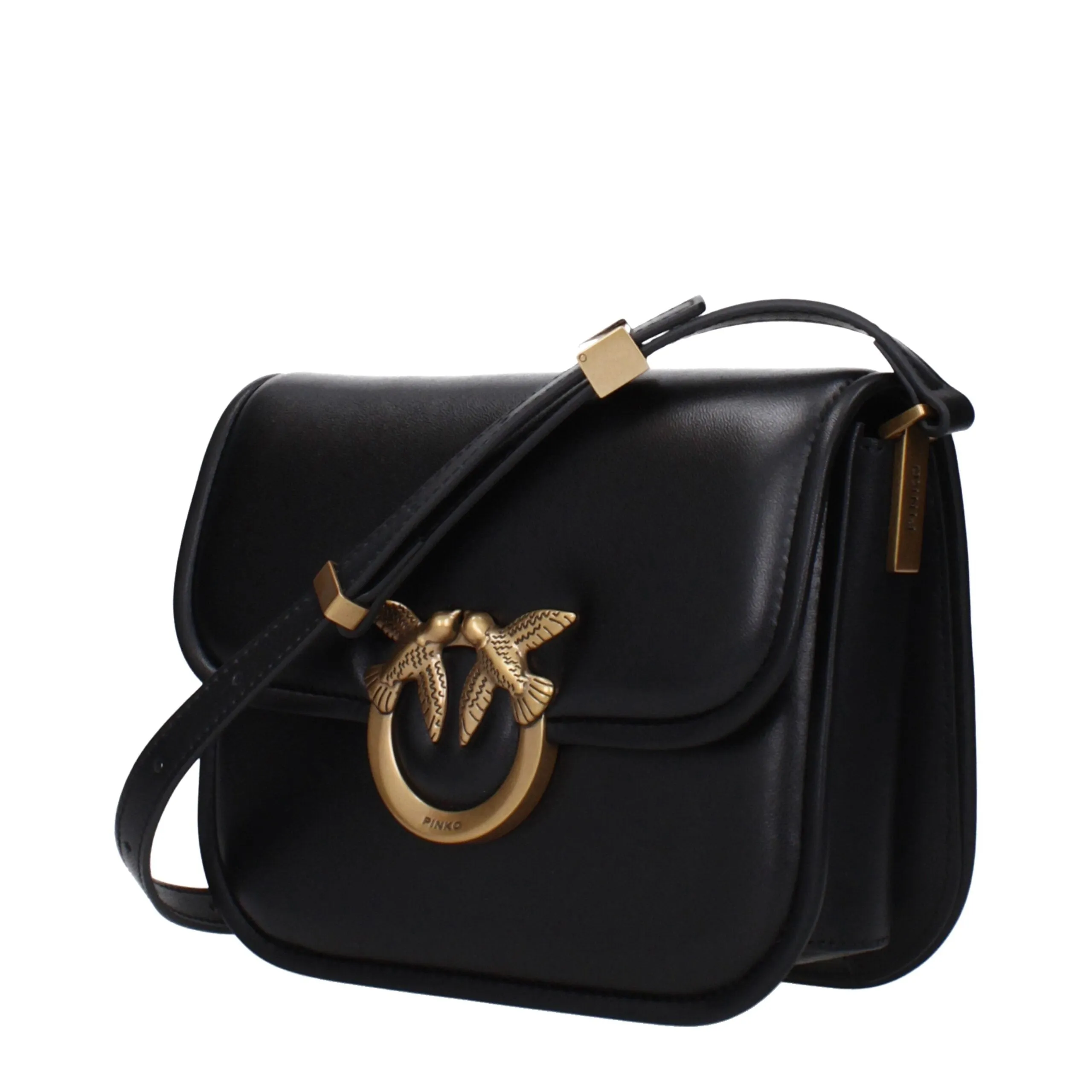 PINKO Black Leather Crossbody Bag sold by Siebentaschen product image thumbnail 2