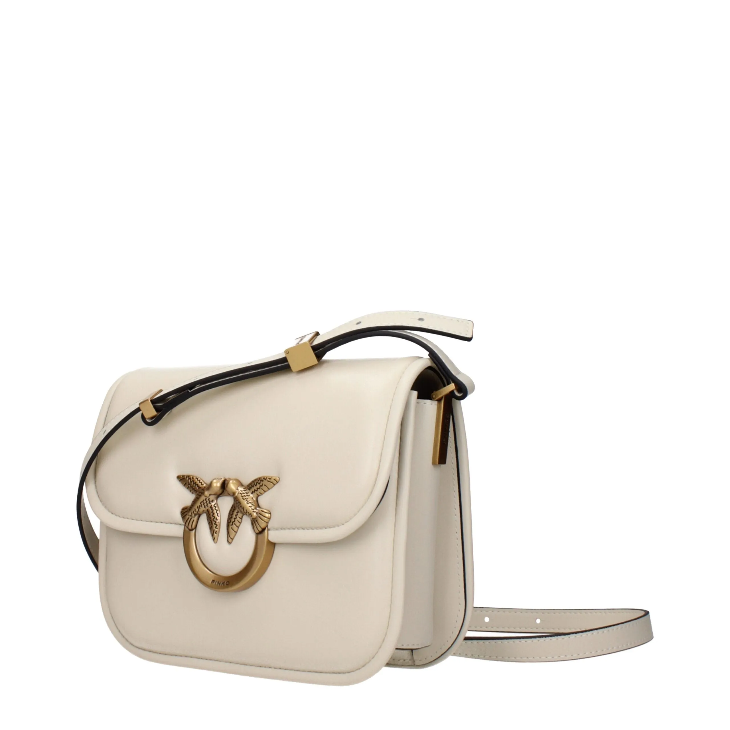 PINKO Beige Leather Crossbody Bag sold by Siebentaschen product image thumbnail 2