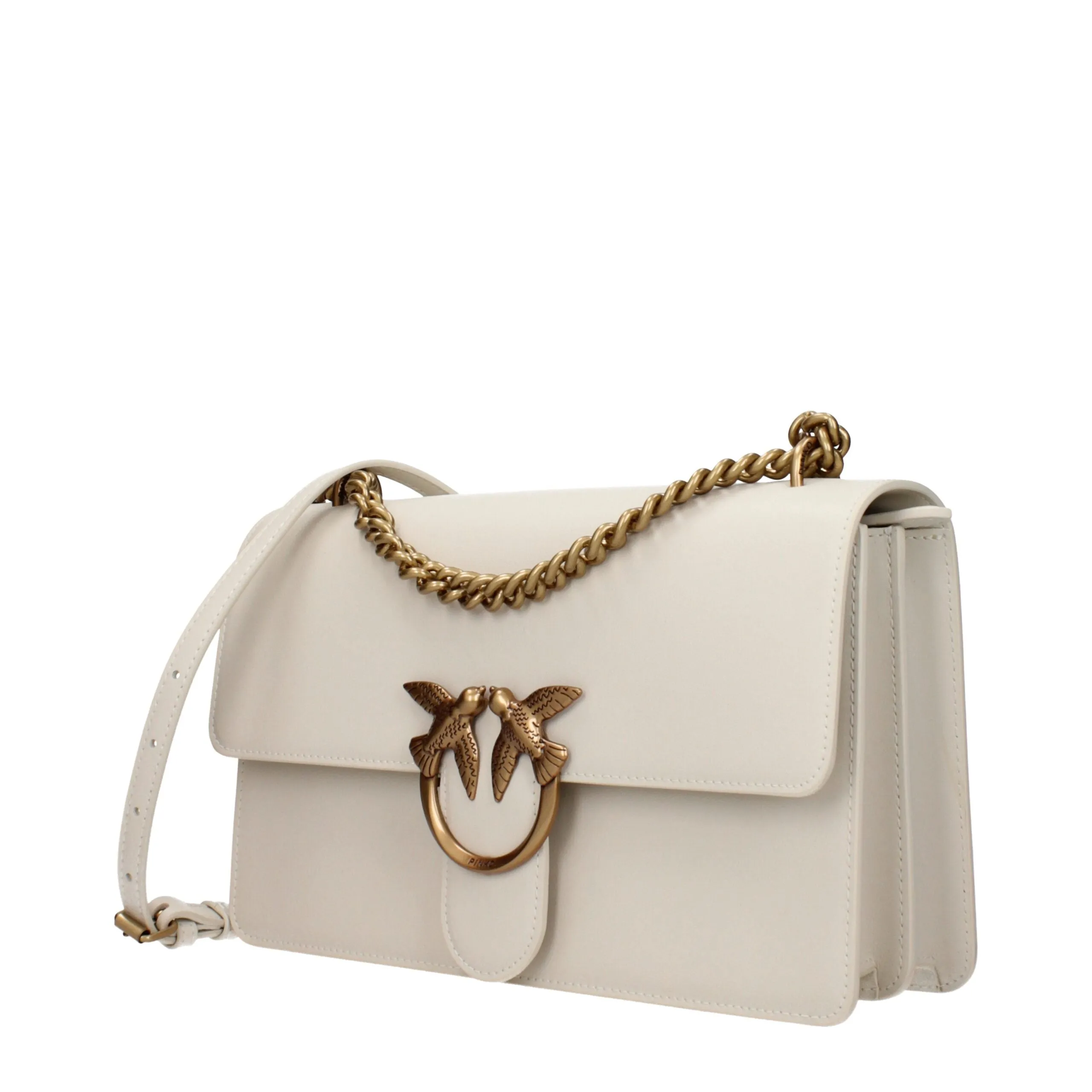 PINKO Beige Leather Crossbody Bag sold by Siebentaschen product image thumbnail 2