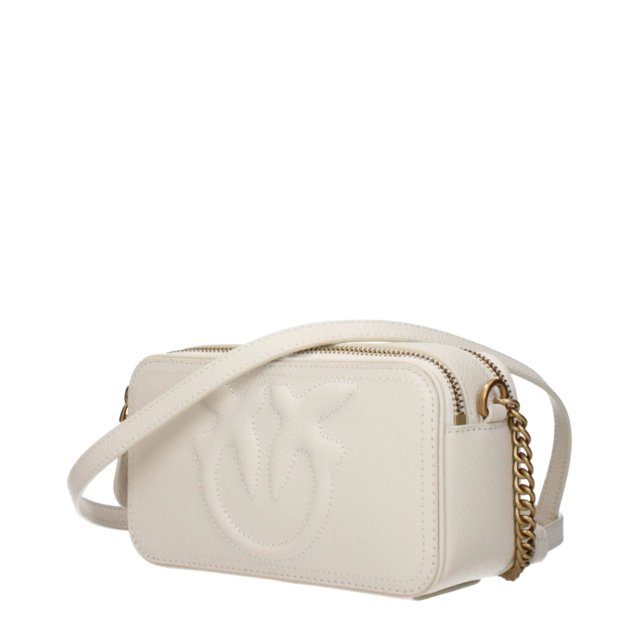 PINKO Beige Leather Crossbody Bag sold by Siebentaschen product image thumbnail 2