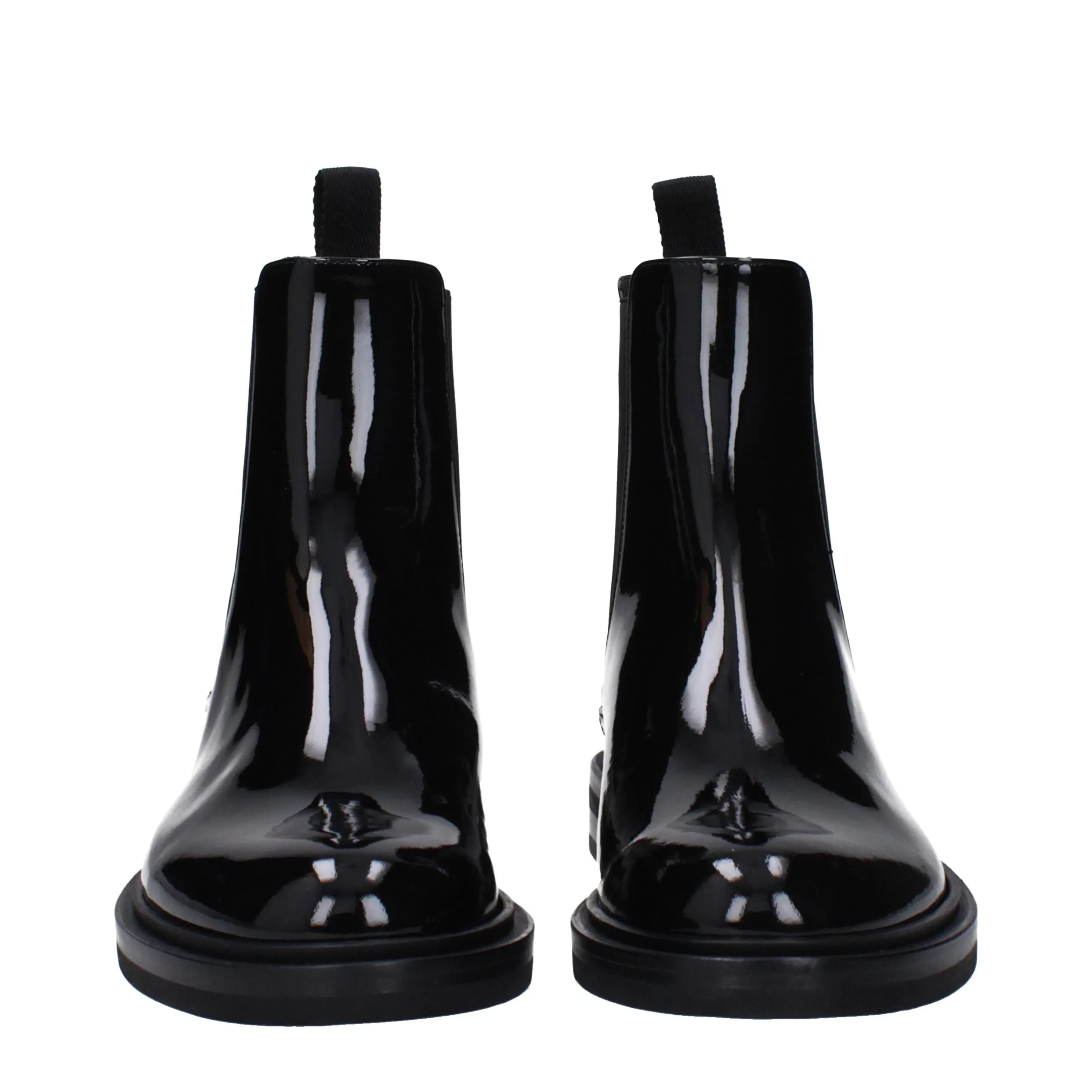 Dolce & Gabbana Black Leather Ankle Boots sold by Siebentaschen product image thumbnail 3