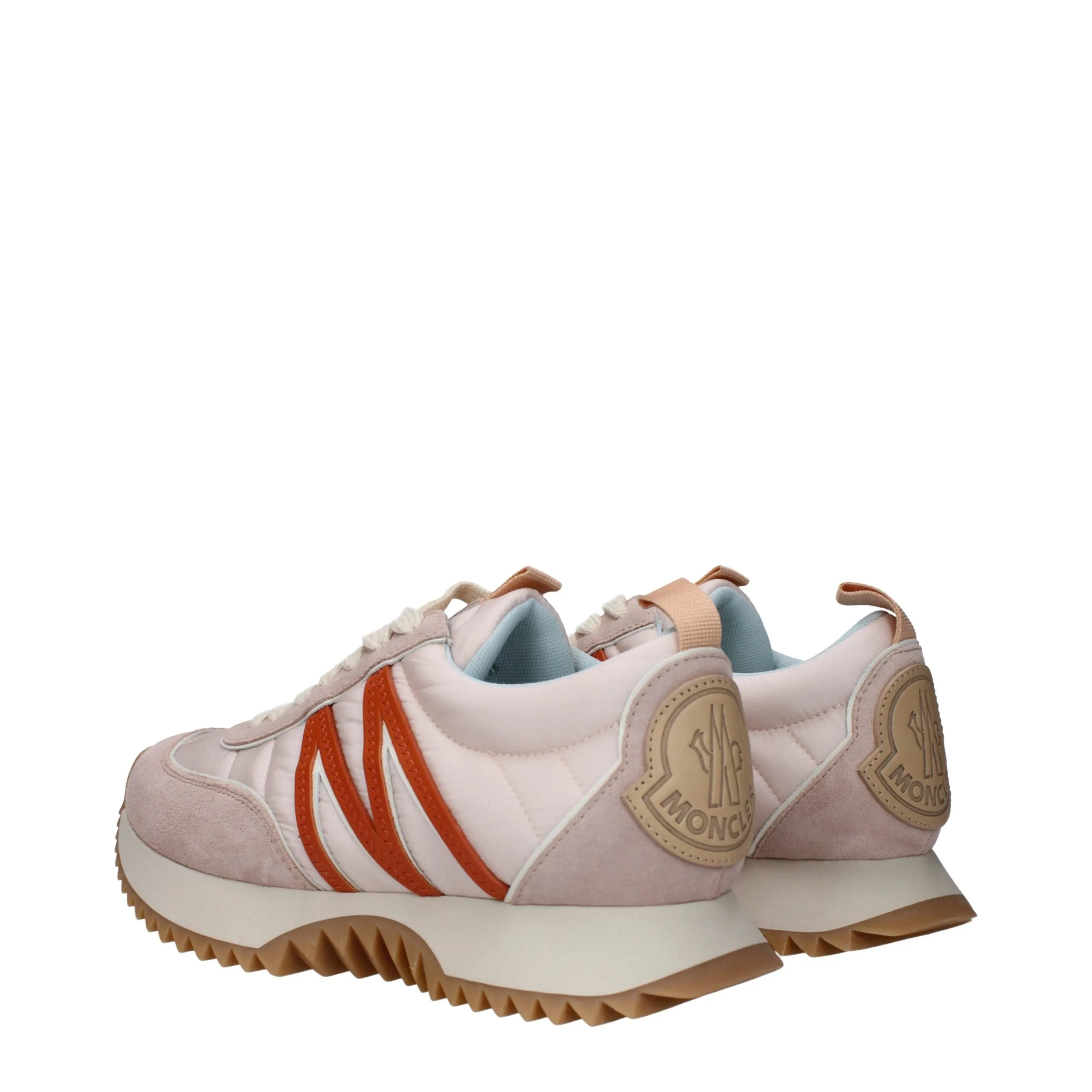Moncler Pink Fabric Chunky Sneakers sold by Siebentaschen product image thumbnail 4