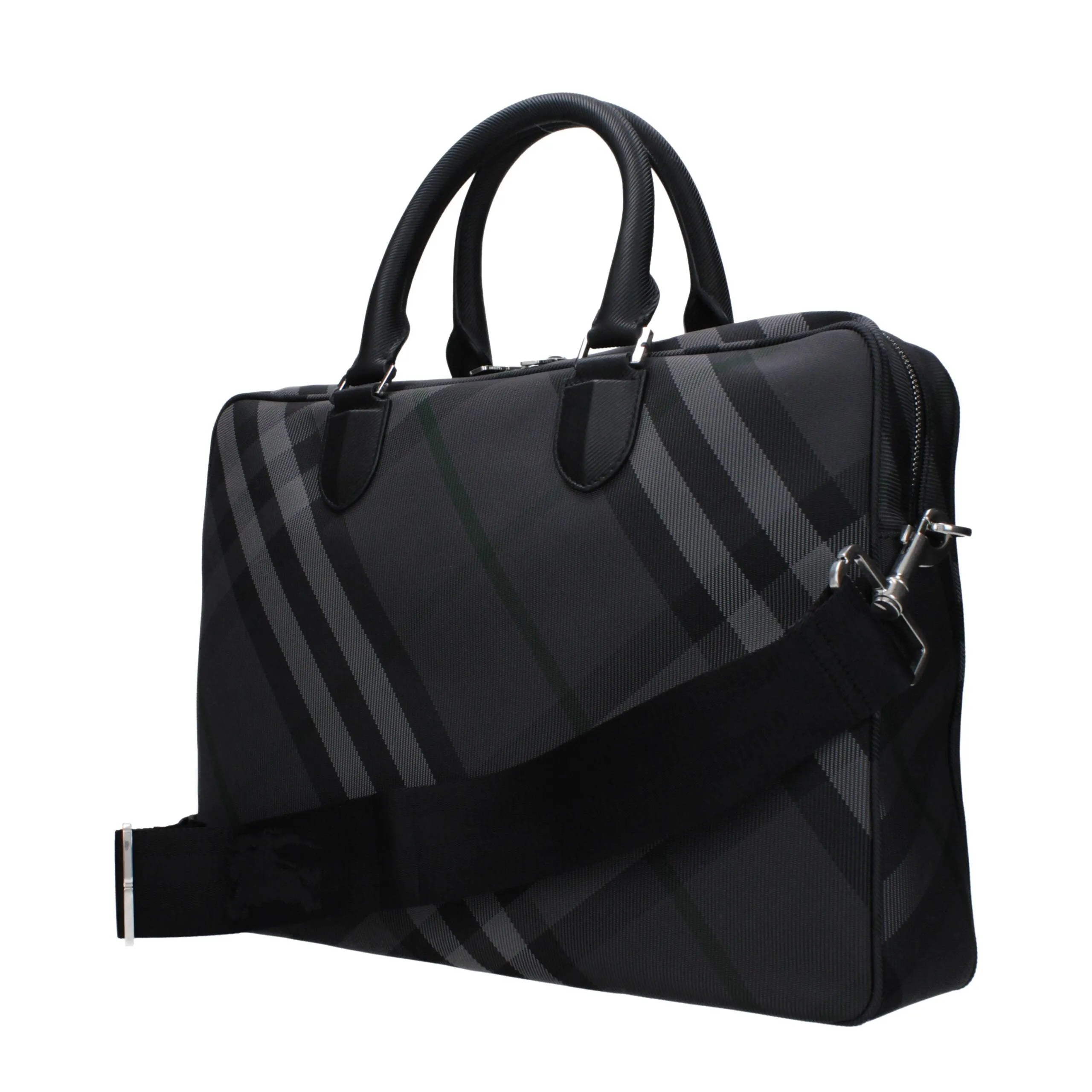 Burberry Gray Fabric Business And Laptop Bag sold by Siebentaschen product image thumbnail 2