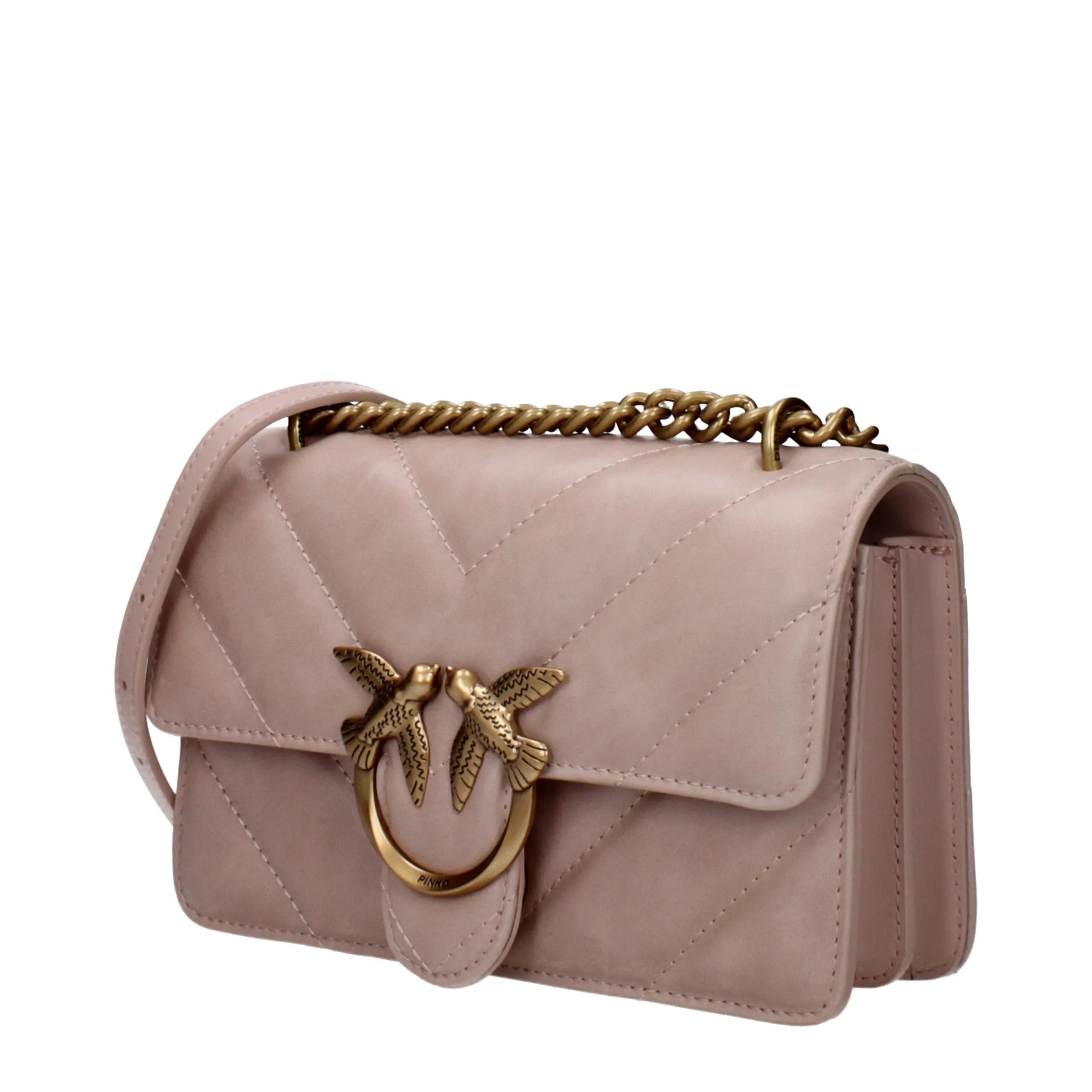 PINKO Pink Leather Crossbody Bag sold by Siebentaschen product image thumbnail 2