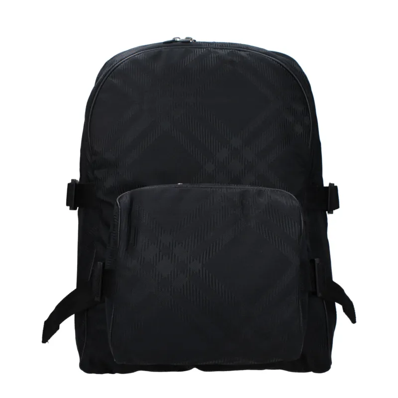 Burberry Black Fabric Backpack sold by Siebentaschen