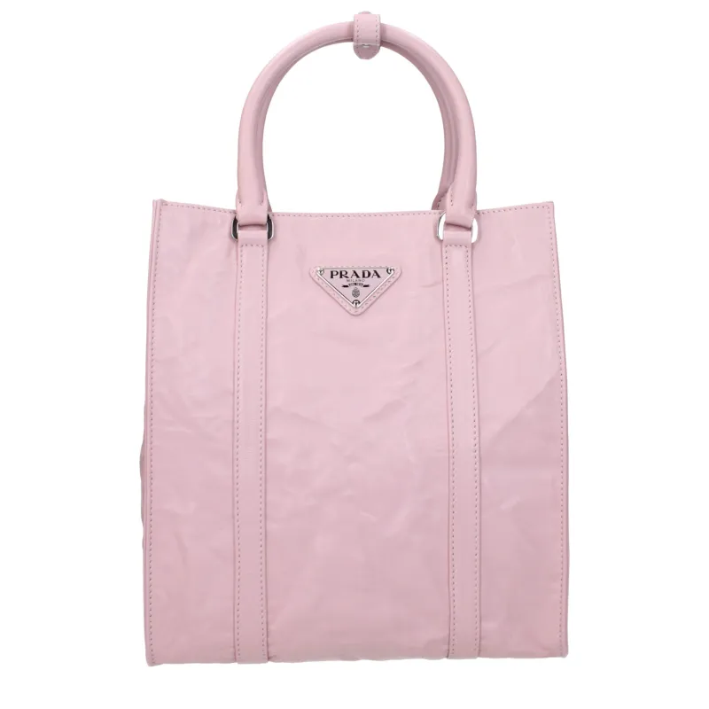 Prada Pink Leather Handbag sold by Siebentaschen