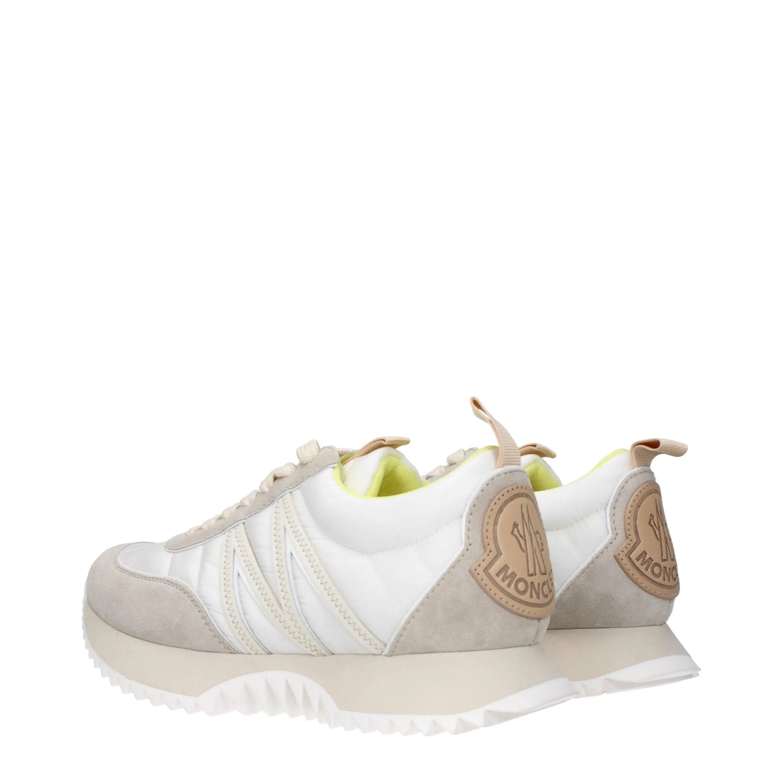 Moncler Beige Fabric Low Top Sneakers sold by Siebentaschen product image thumbnail 4