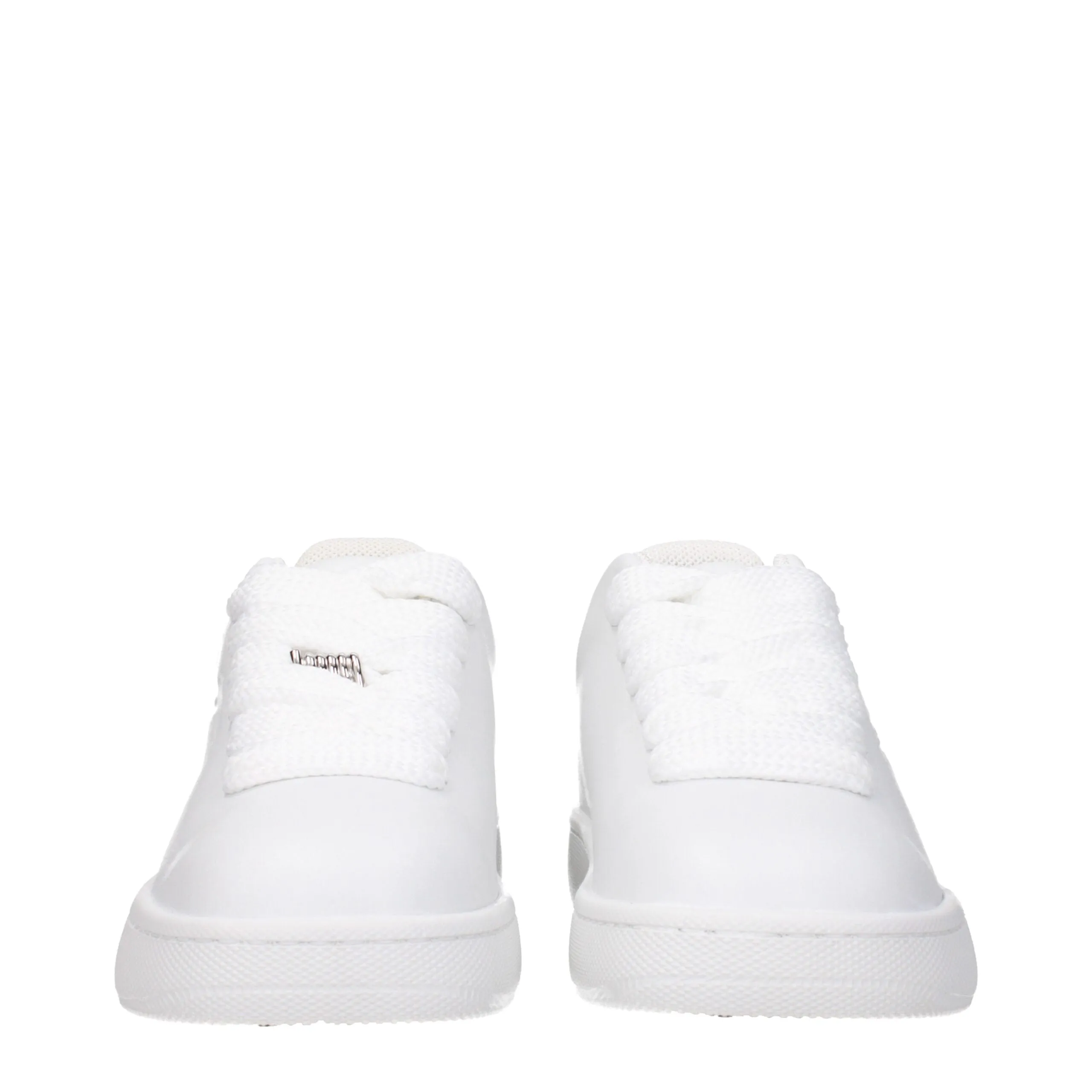 Burberry White Leather Low Top Sneakers sold by Siebentaschen product image thumbnail 3
