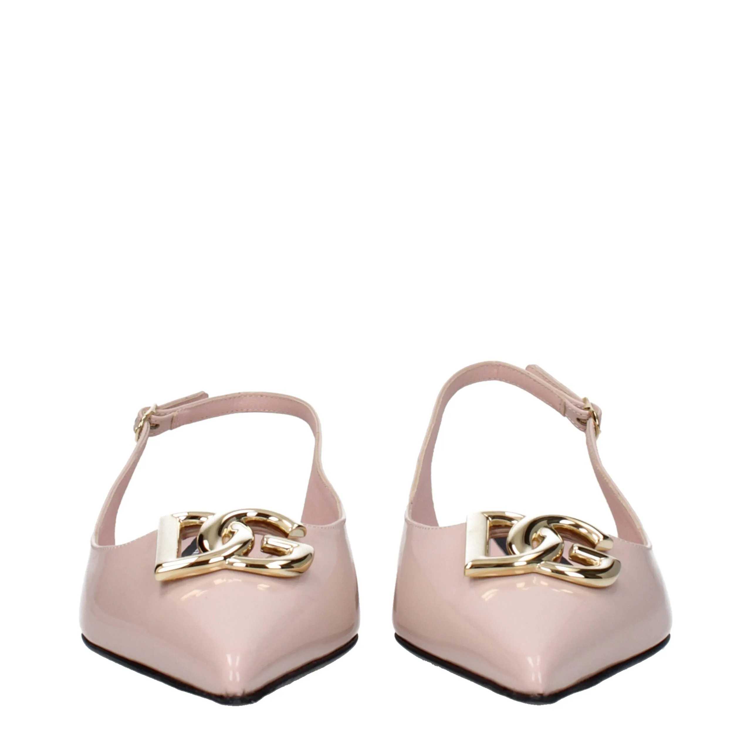 Dolce & Gabbana Pink Leather Ballet Flats sold by Siebentaschen product image thumbnail 3