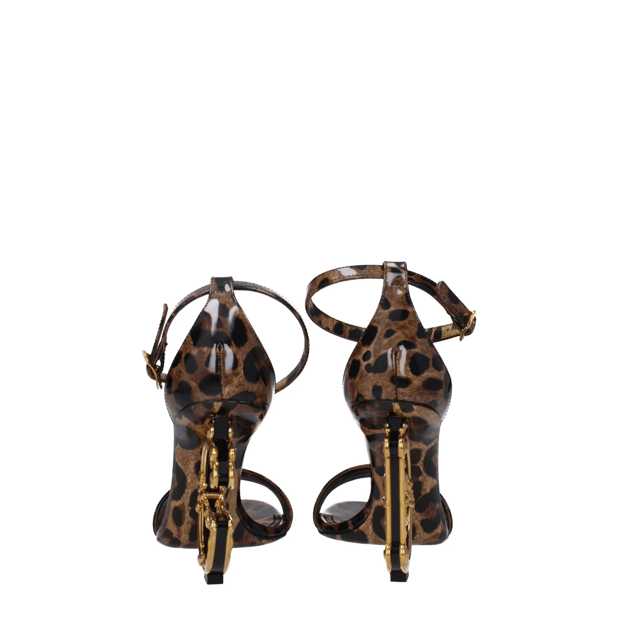 Dolce & Gabbana Brown Leather Sandals sold by Siebentaschen product image thumbnail 5