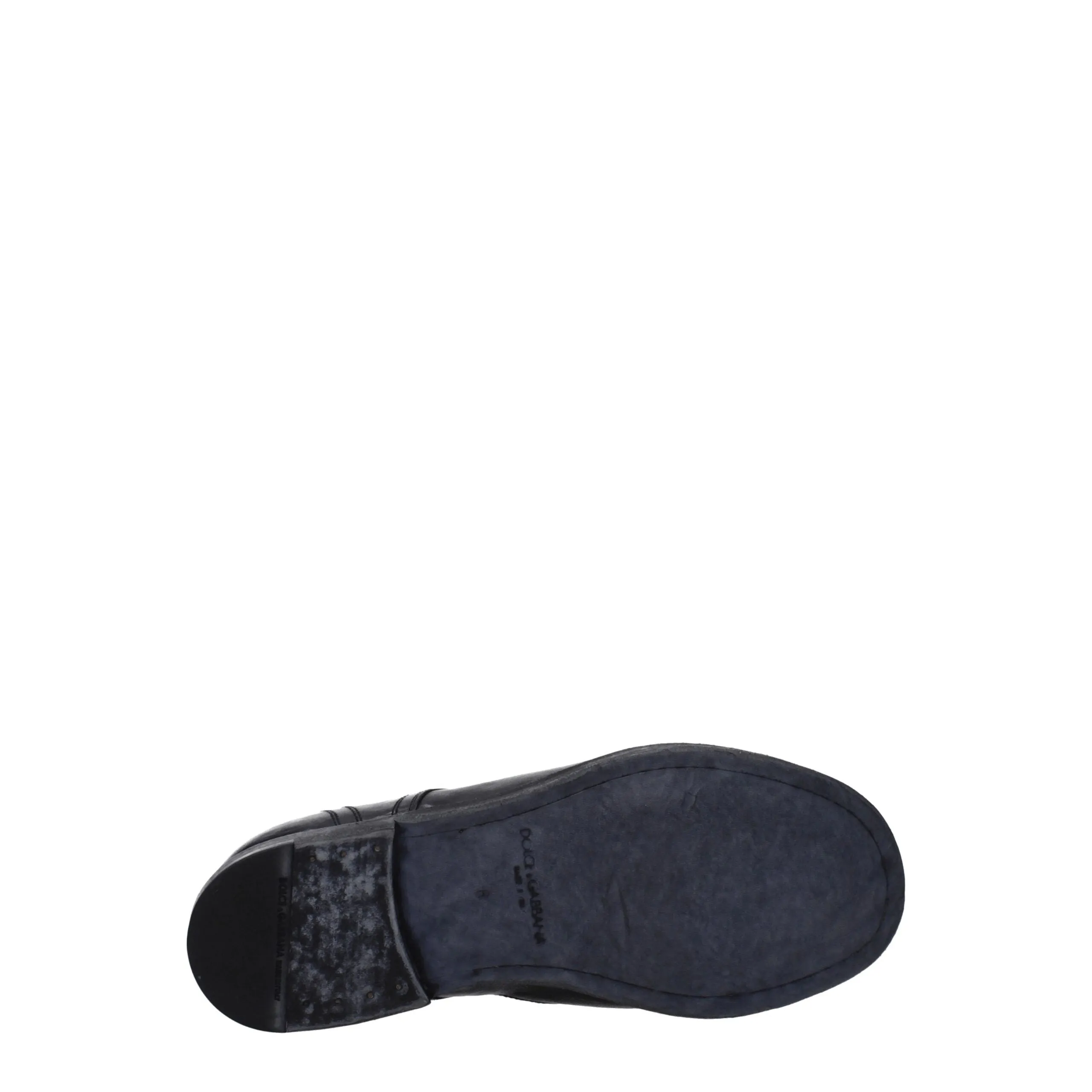 Dolce & Gabbana Black Leather Oxfords And Derbies sold by Siebentaschen product image thumbnail 5