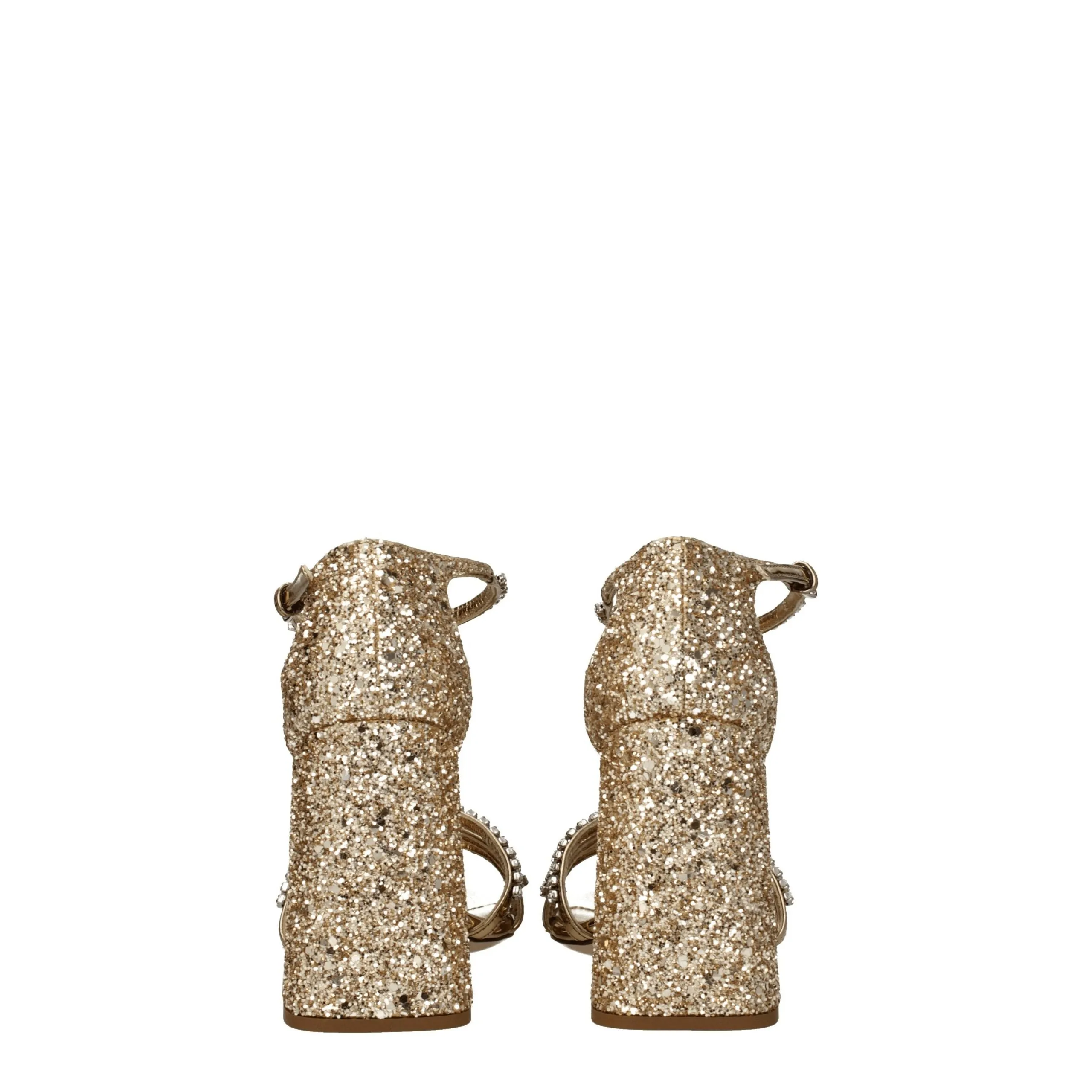 Miu Miu Gold Plastic Platform Sandals sold by Siebentaschen product image thumbnail 5