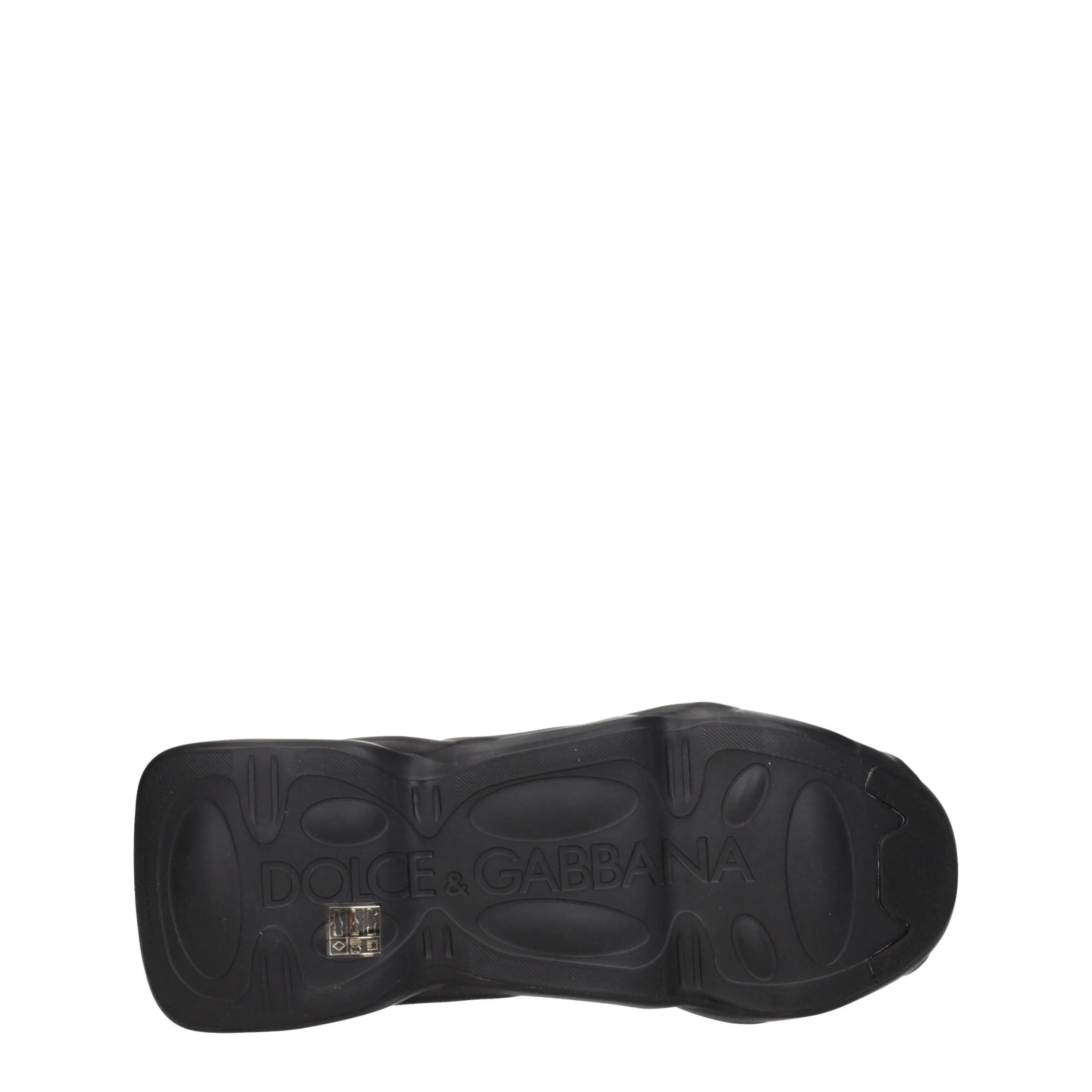 Dolce & Gabbana Black Fabric Chunky Sneakers sold by Siebentaschen product image thumbnail 5