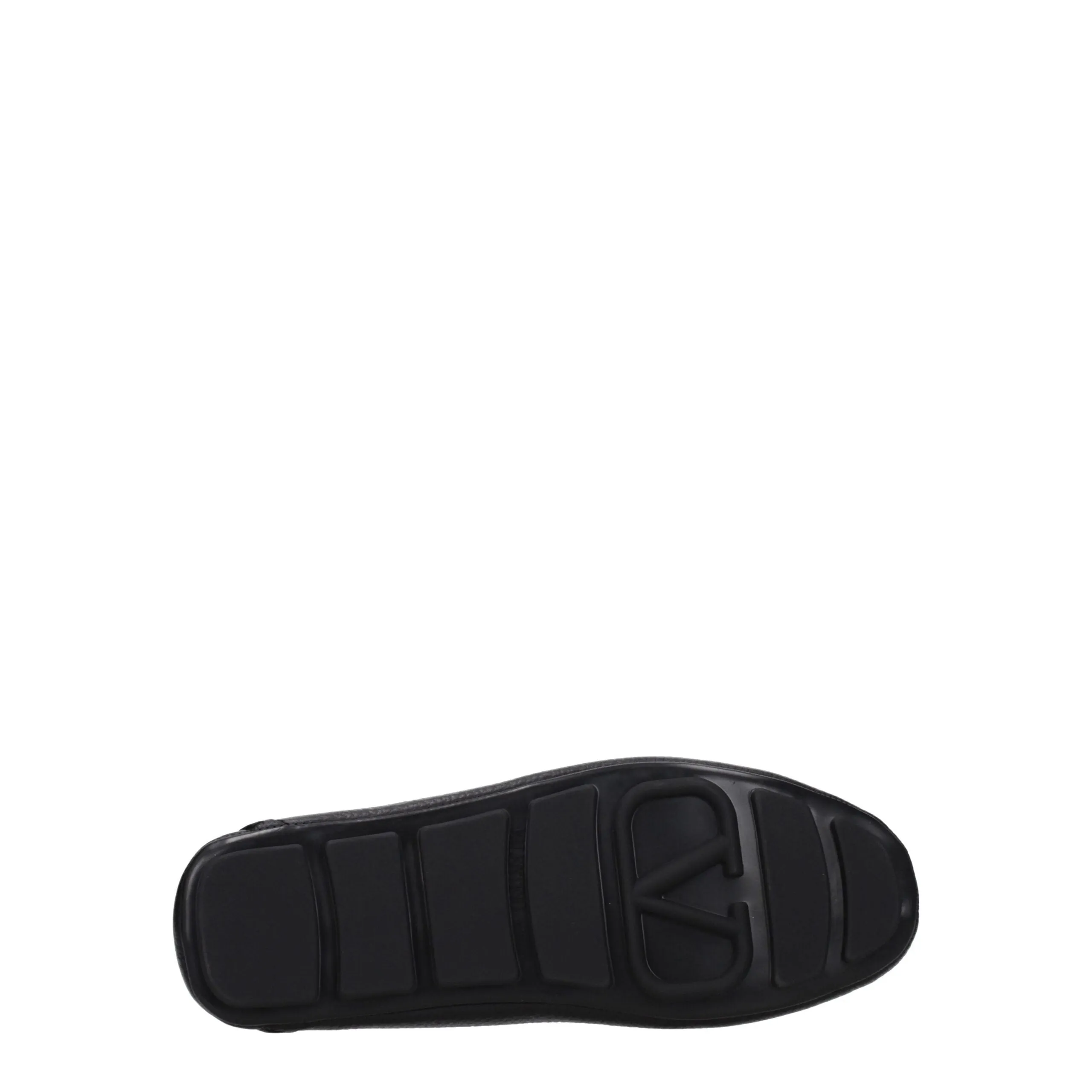 Valentino Garavani Black Leather Slip-On Loafers sold by Siebentaschen product image thumbnail 5