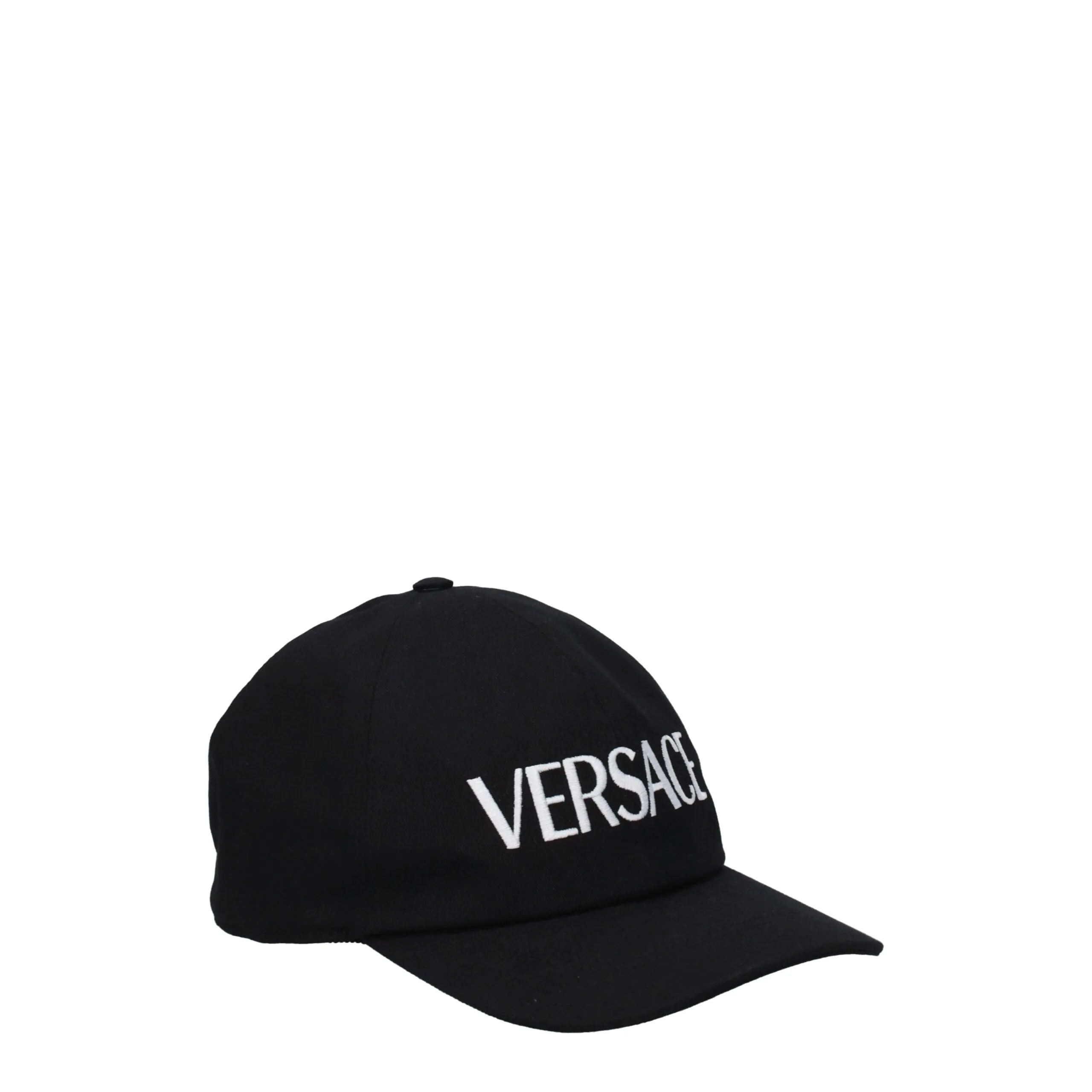 Versace Black Cotton Cap (Baseball Hat) sold by Siebentaschen