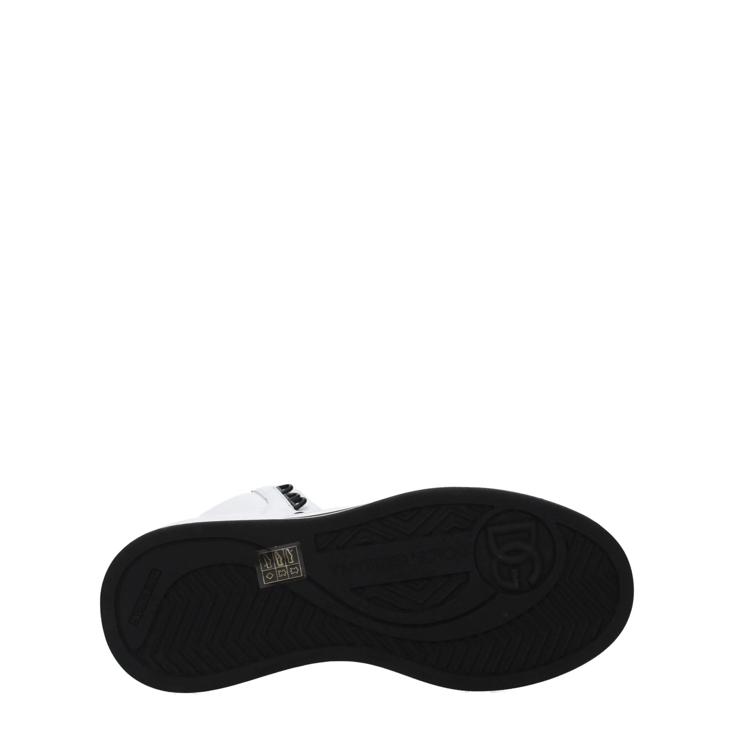 Dolce & Gabbana White Leather High Top Sneakers sold by Siebentaschen product image thumbnail 5