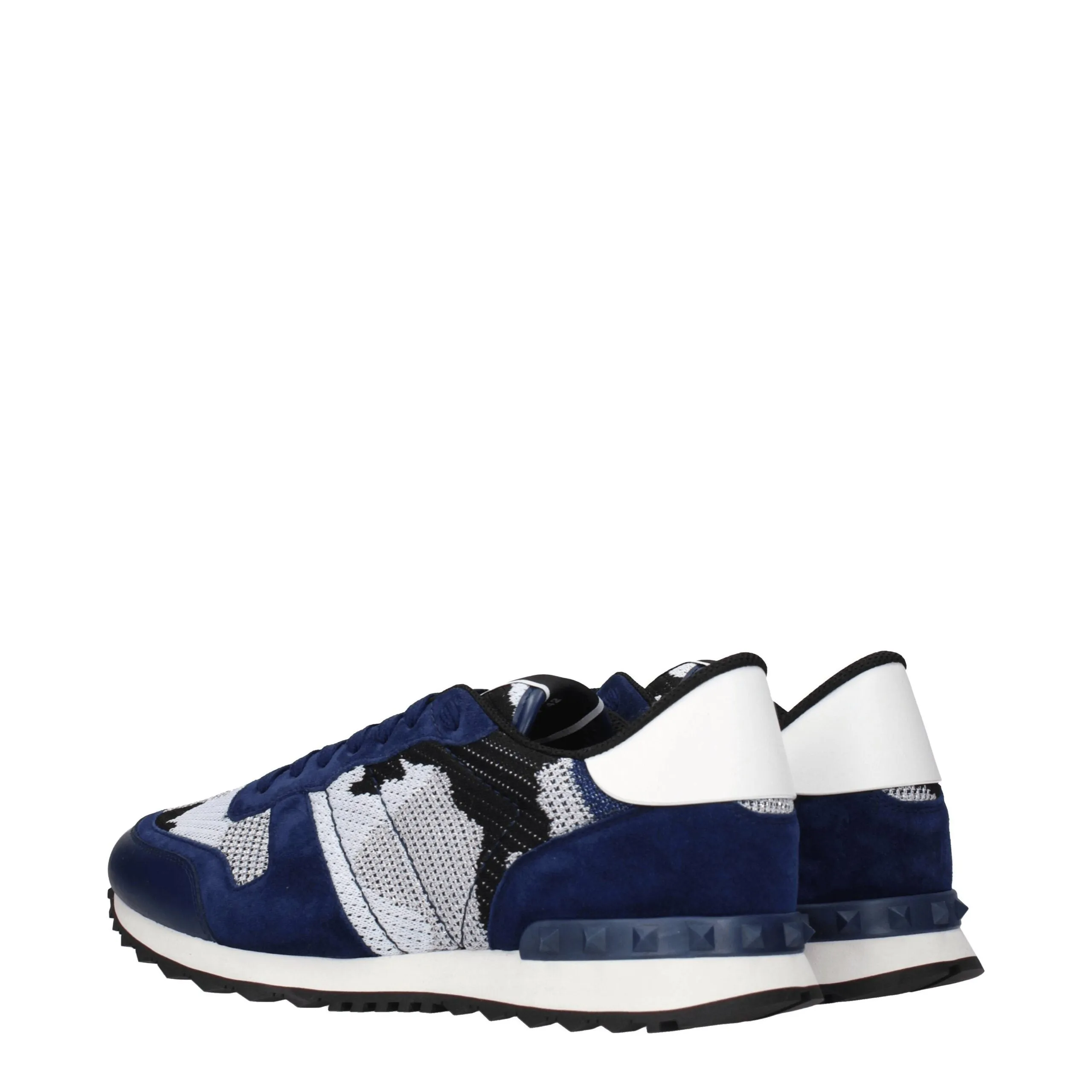 Valentino Garavani Gray Fabric Athletic Sneakers sold by Siebentaschen product image thumbnail 4