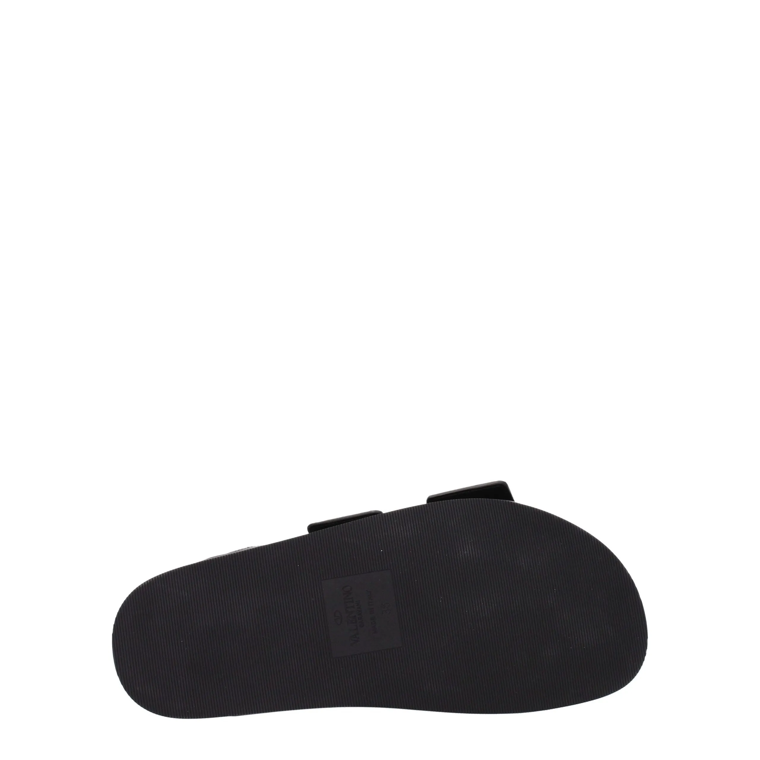 Valentino Garavani Black Leather Slippers sold by Siebentaschen product image thumbnail 5