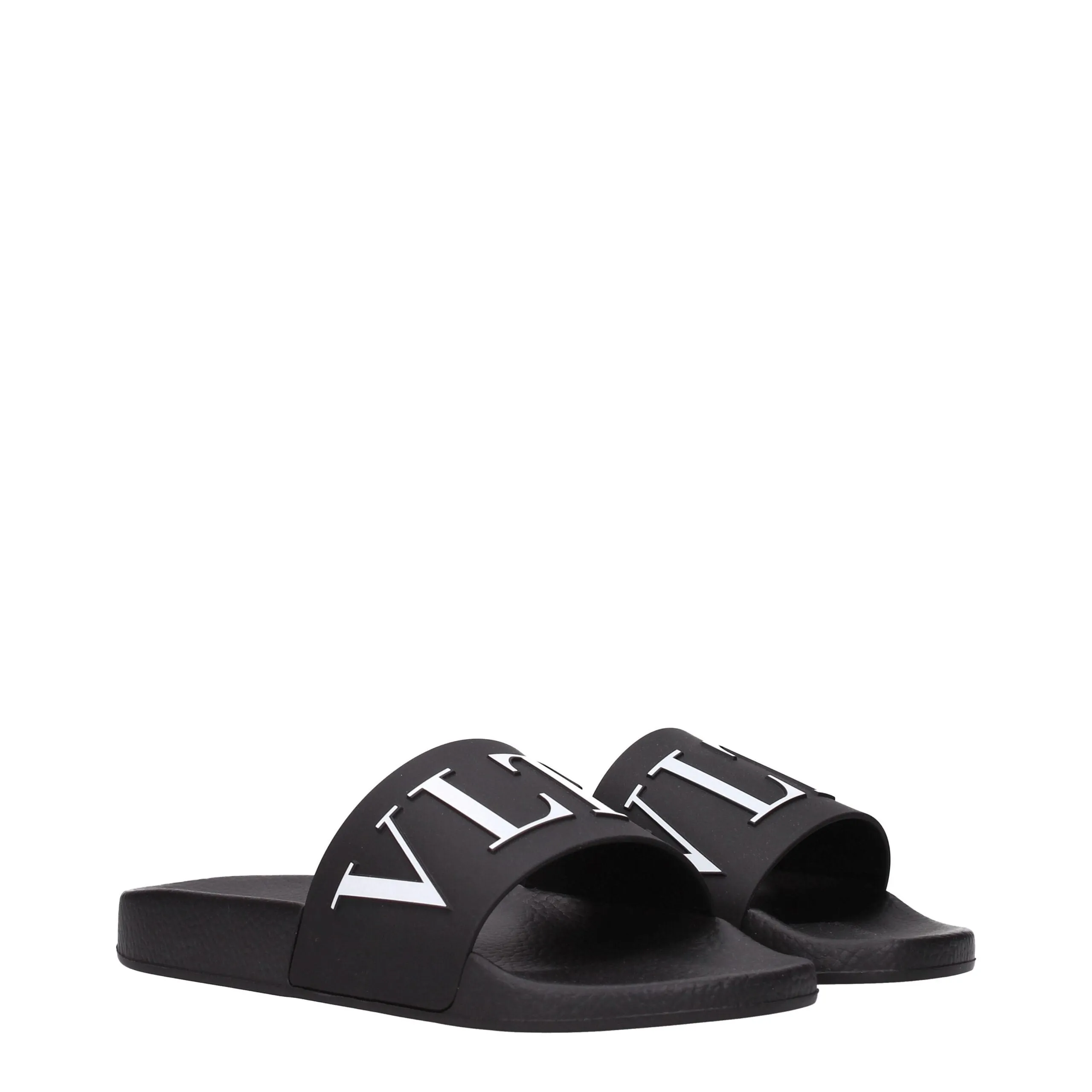 Valentino Garavani Black Cotton Slippers sold by Siebentaschen product image thumbnail 2