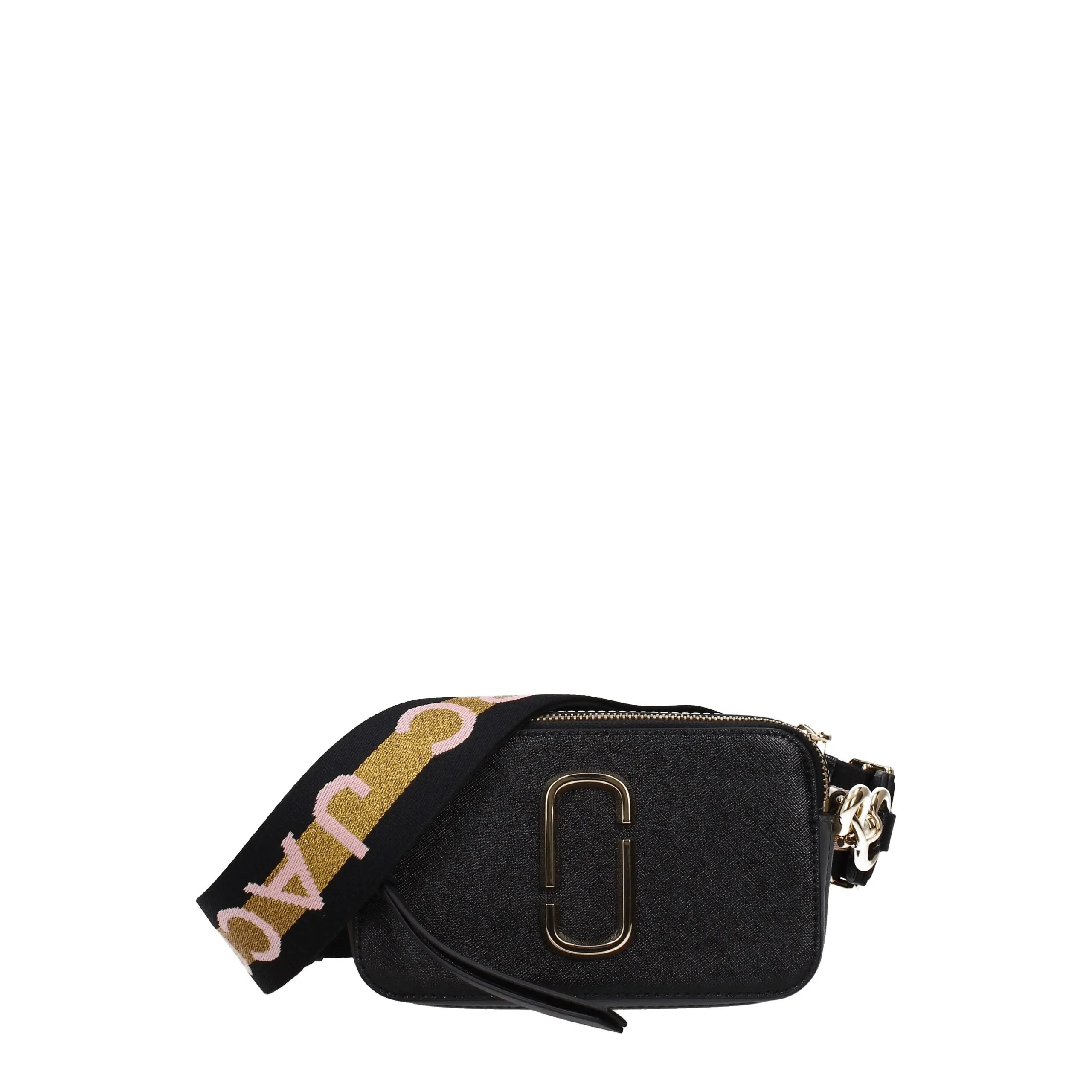 Marc Jacobs Black Leather Crossbody Bag sold by Siebentaschen