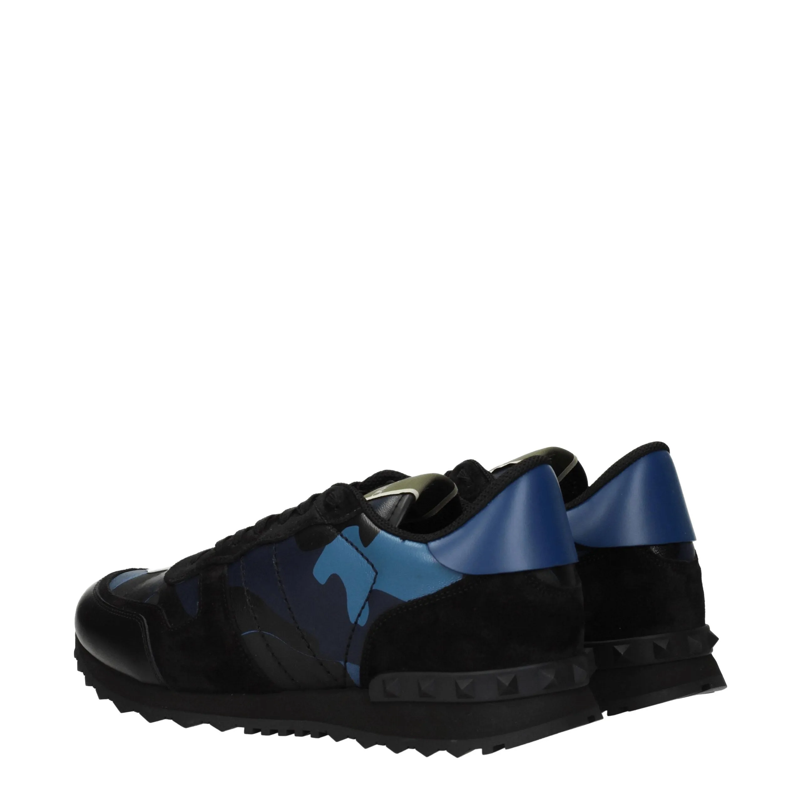 Valentino Garavani Blue Leather Low Top Sneakers sold by Siebentaschen product image thumbnail 4