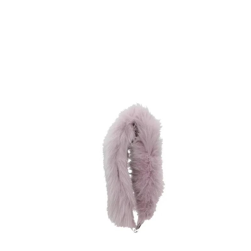 Miu Miu Purple Fur Shoulder Bag sold by Siebentaschen
