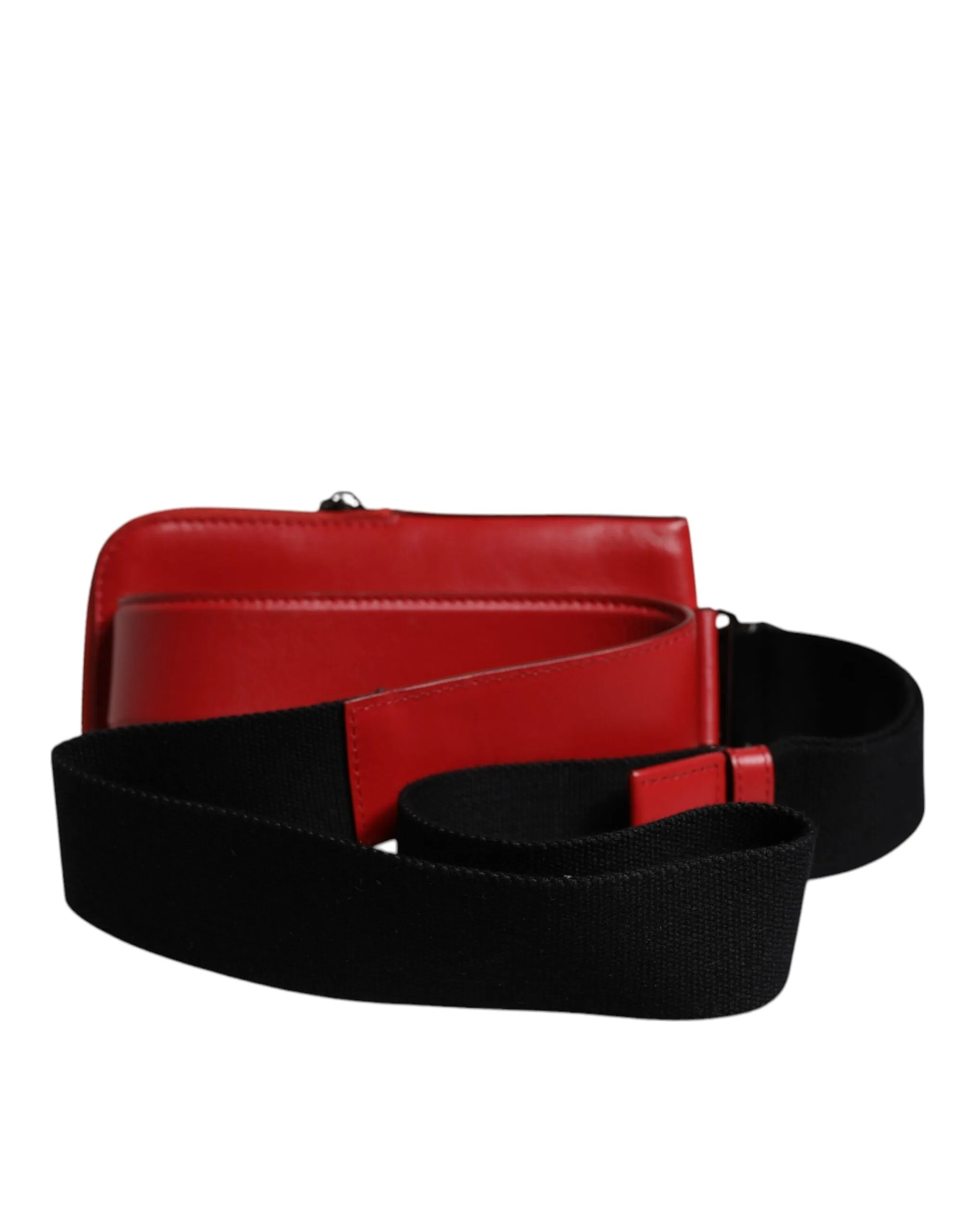 Dolce & Gabbana Red Calfskin Logo Purse Phone Belt Waist Bag sold by Siebentaschen product image thumbnail 4