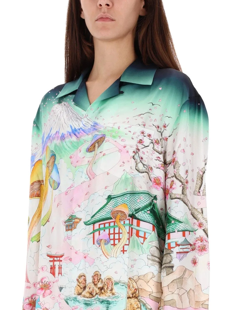 CASABLANCA "FLOWER" PRINT SHIRT sold by Siebentaschen product image thumbnail 4