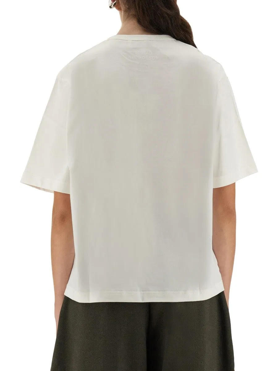 STUDIO NICHOLSON COTTON T-SHIRT sold by Siebentaschen product image thumbnail 3